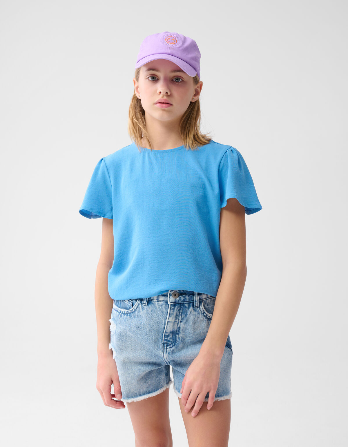 Twist Top Blauw SHOEBY GIRLS