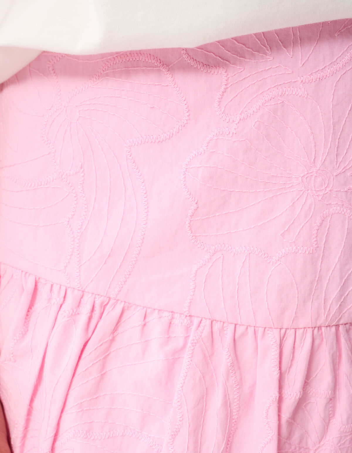 Flower Cord Balloon Mini Rok Roze SHOEBY WOMEN