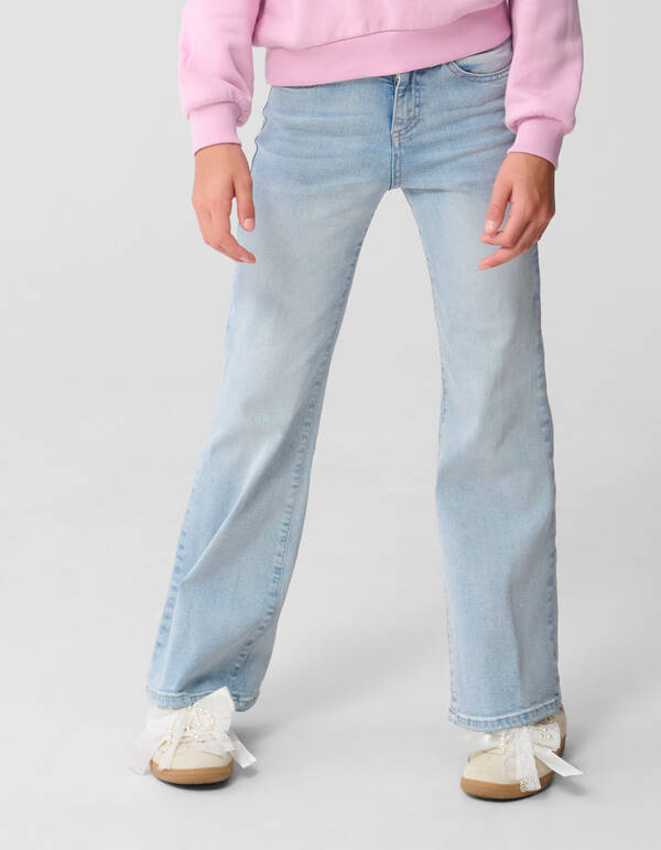 Flared Fit Jeans Bleached SHOEBY GIRLS