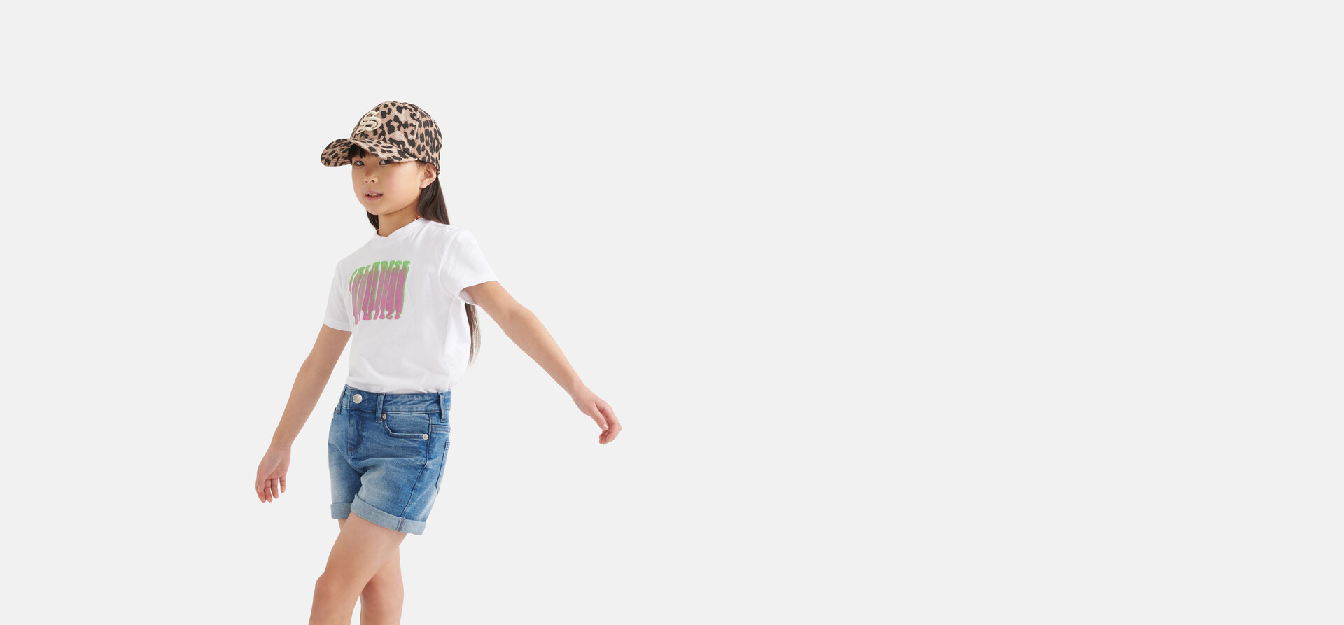 Loose Fit T-shirt Wit SHOEBY GIRLS
