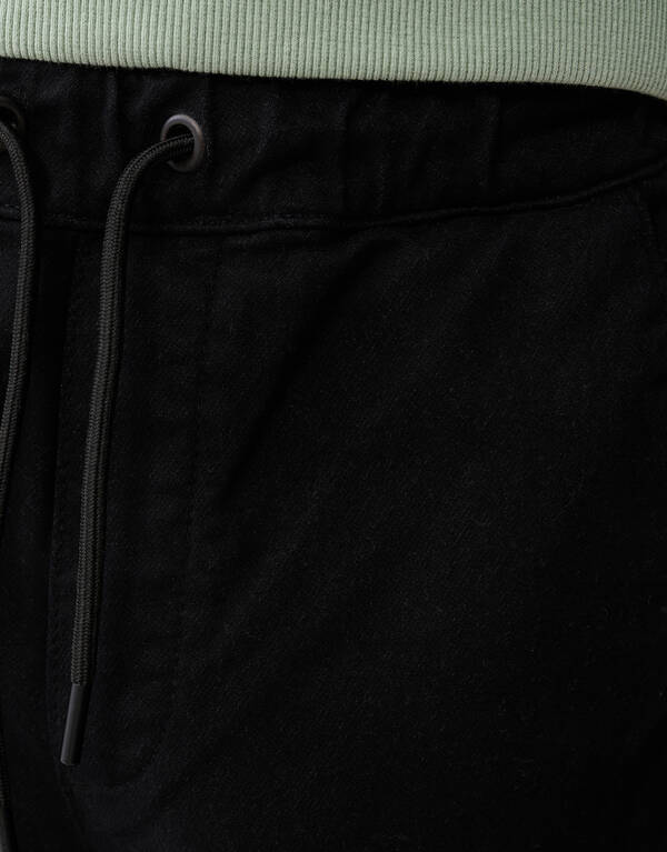 Loose Fit Cargo Broek Donkergrijs SHOEBY BOYS