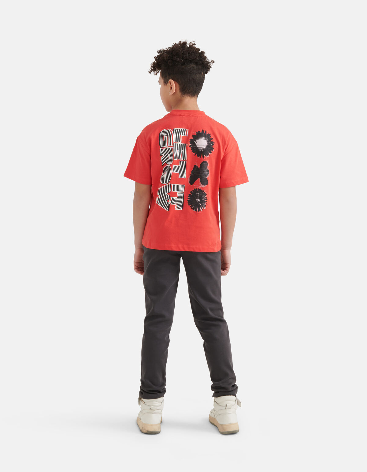 Artwork T-shirt Rood SHOEBY BOYS