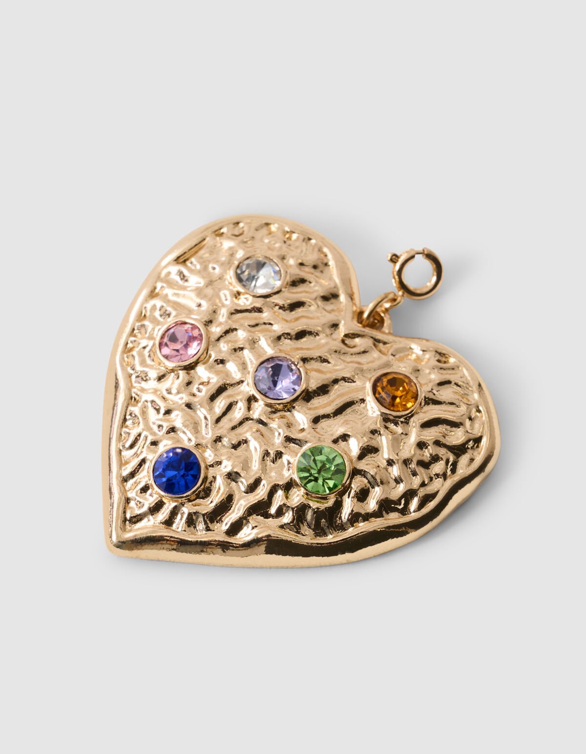 Strass Heart Bedel Goud SHOEBY ACCESSOIRES
