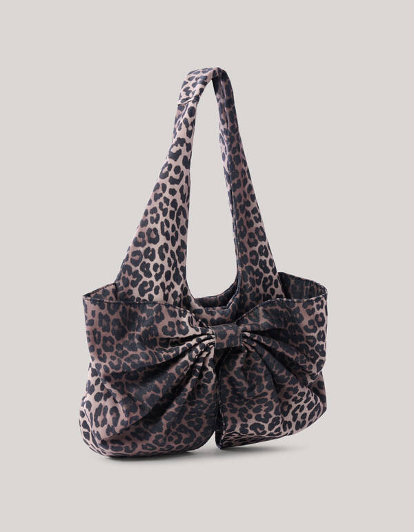 Leopard Strik Tas bruin SHOEBY ACCESSOIRES