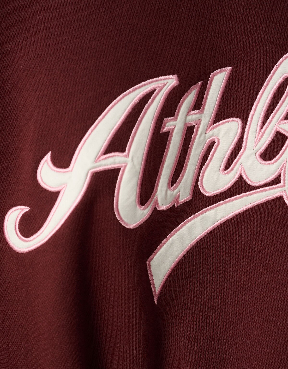 Athletic Artwork Sweater Donkerrood SHOEBY WOMEN