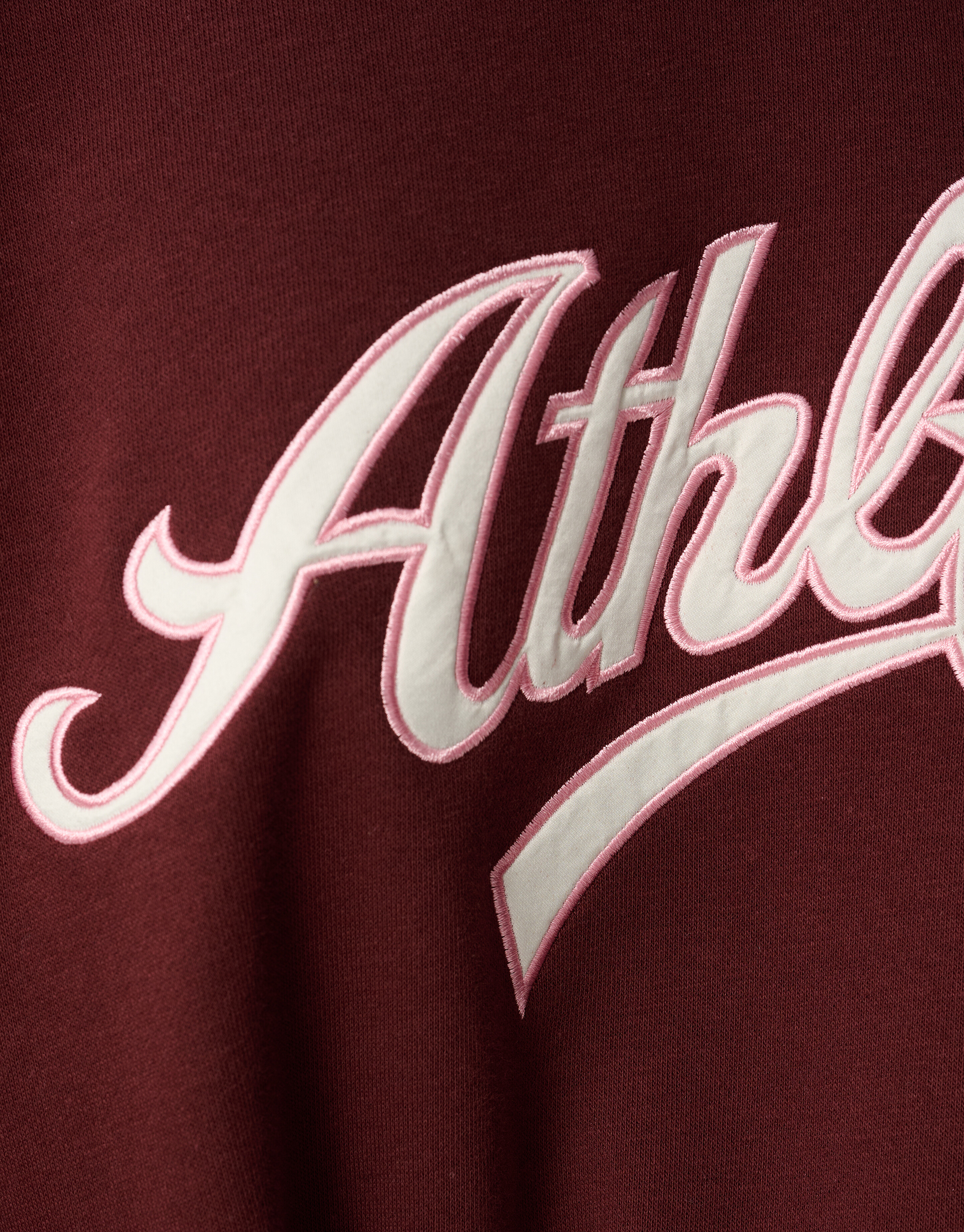 Athletic Artwork Sweater Donkerrood SHOEBY WOMEN