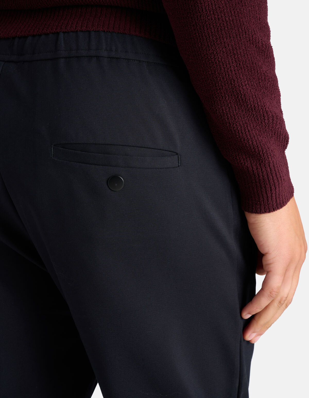 Casual Pantalon Zwart SHOEBY MEN