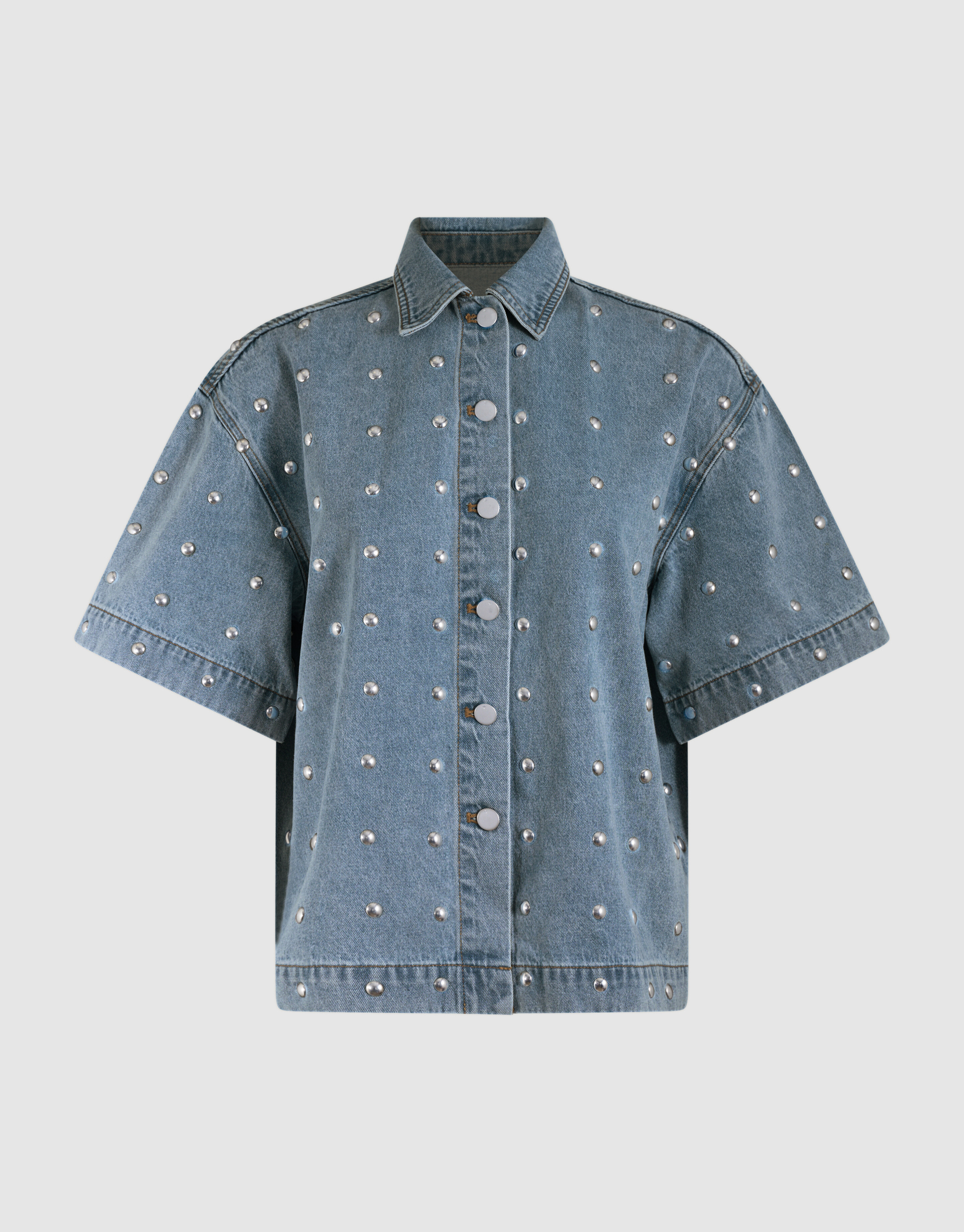 Oversized Studs Blouse Mediumstone By Lizzy SHOEBY WOMEN