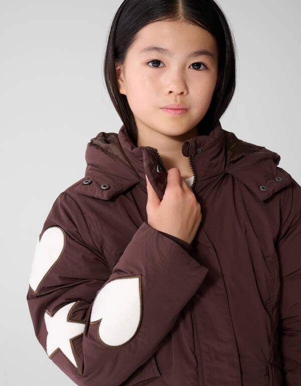 Technische Icon Jas Donkerbruin SHOEBY GIRLS