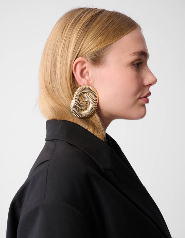 Spiral Oorbellen Goud SHOEBY ACCESSOIRES