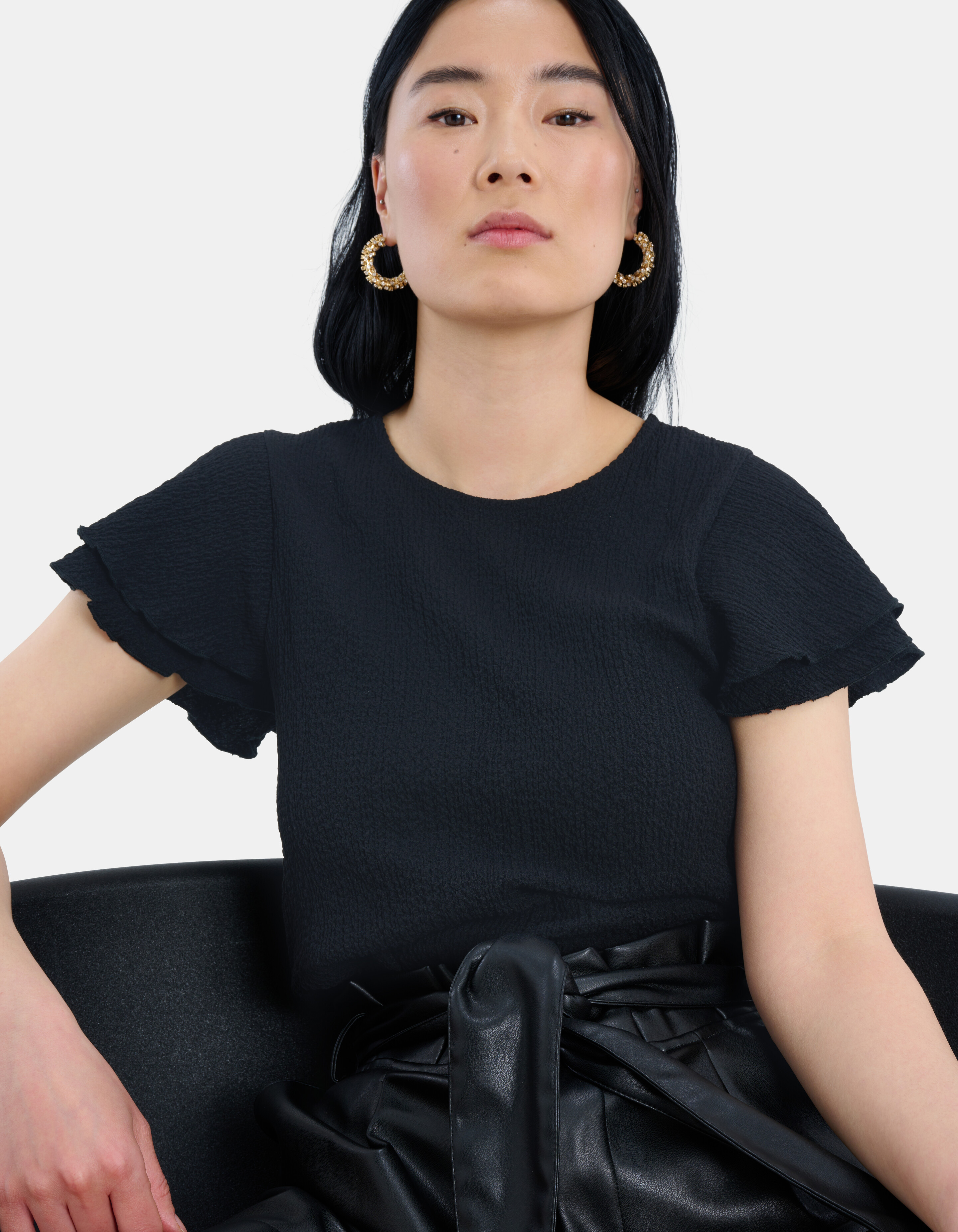 Double Ruffle Top EKSEPT