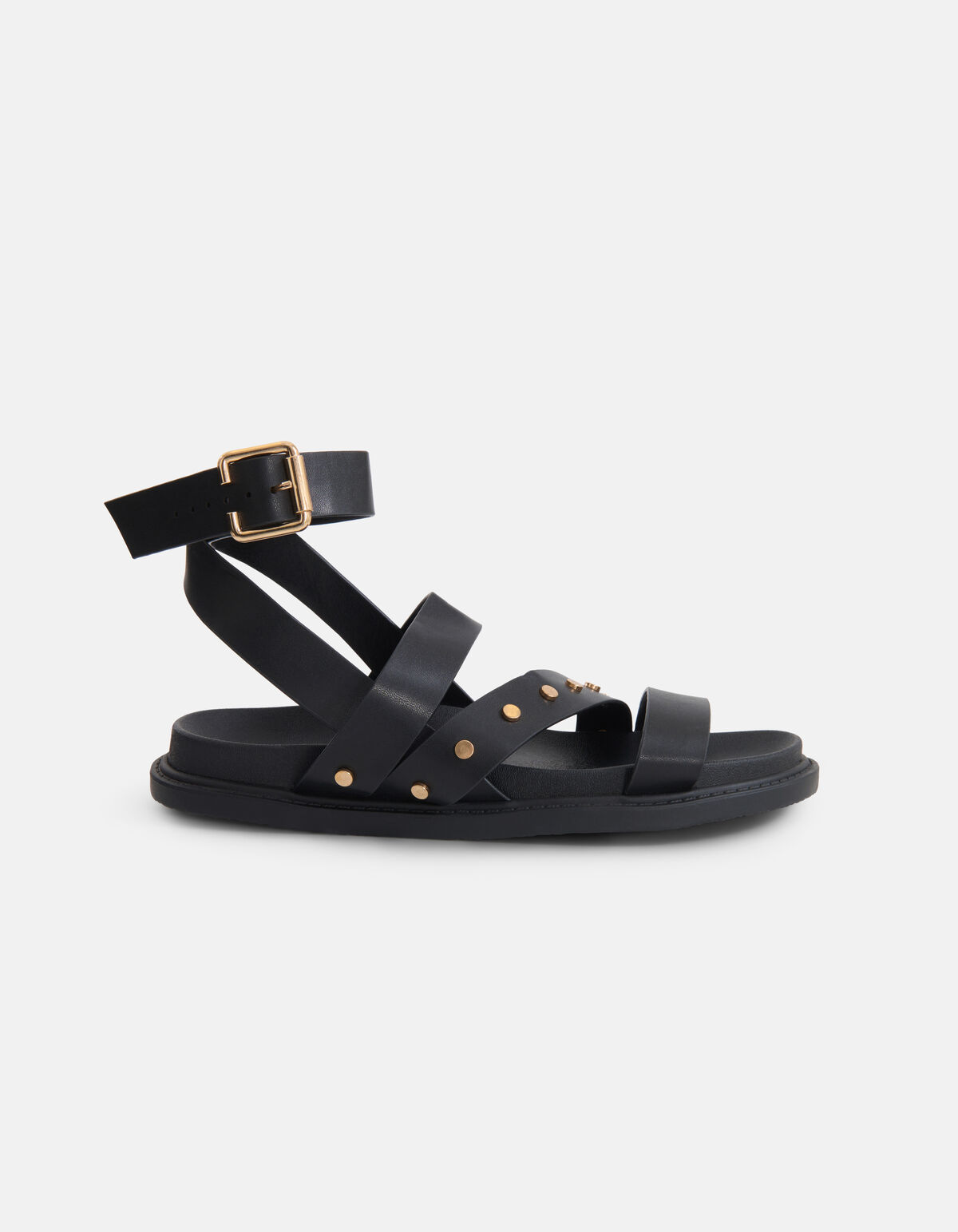 Stud Sandalen Zwart SHOEBY SHOES