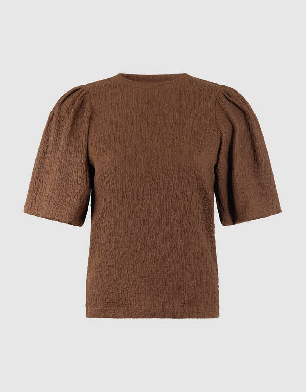 Crinkle Balloon Top Bruin SHOEBY WOMEN