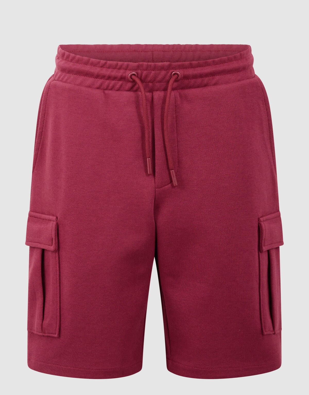 Cargo Pique Short Donkerrood SHOEBY BOYS