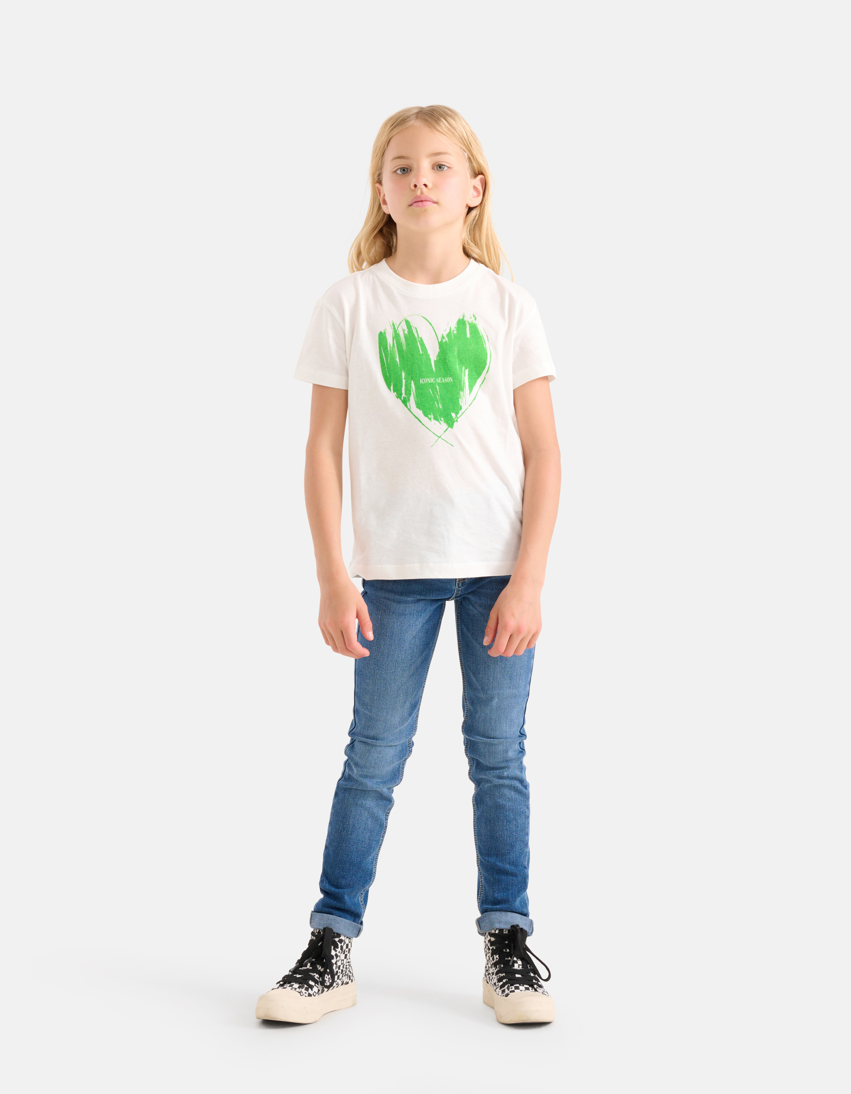 Artwork T-shirt Groen SHOEBY GIRLS