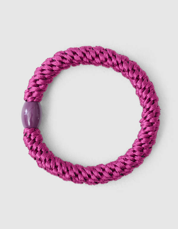 Lurex Haarelastiek Donkerpaars SHOEBY ACCESSOIRES