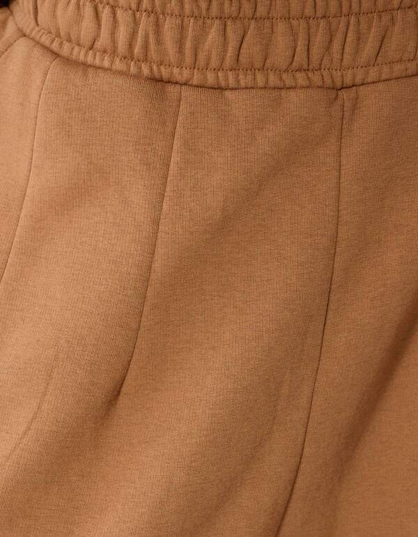 Loose Fit Sweat Broek Bruin SHOEBY WOMEN