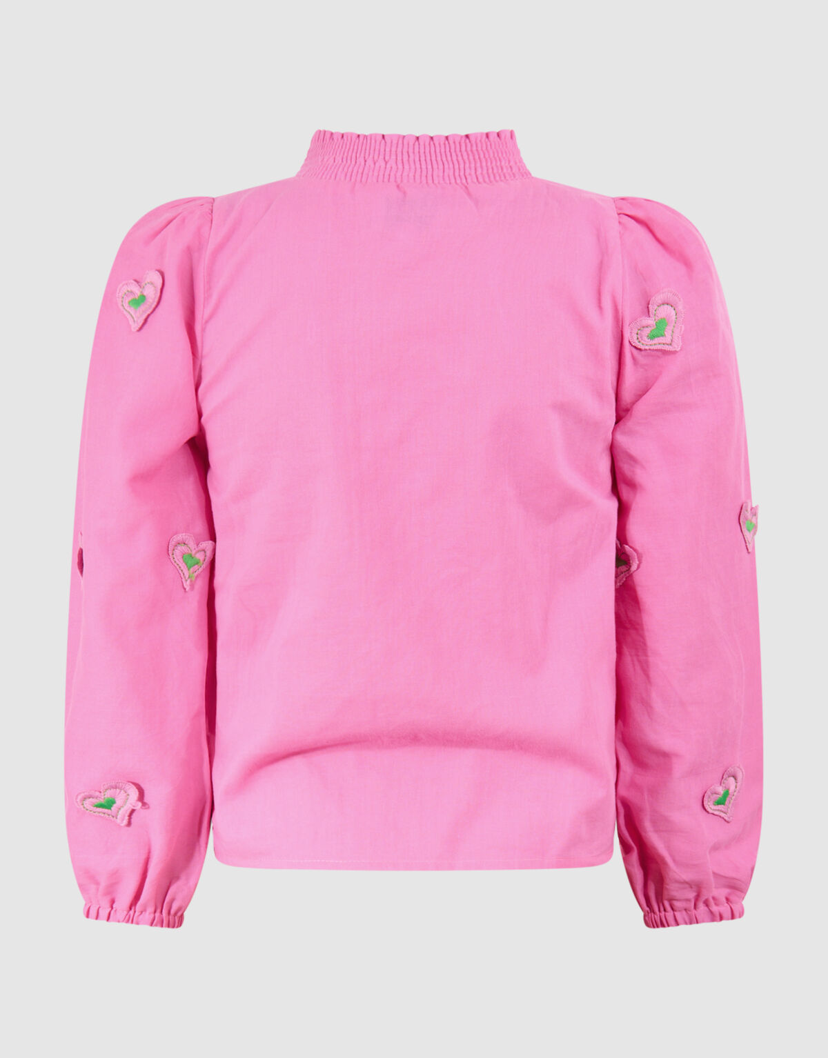 Embroidery Heart Top Roze SHOEBY GIRLS