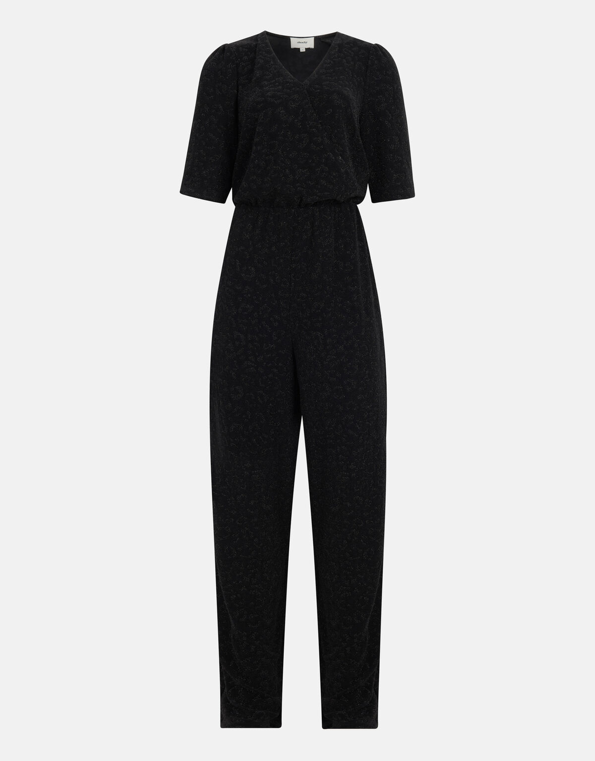 Lurex Jumpsuit Zwart SHOEBY WOMEN