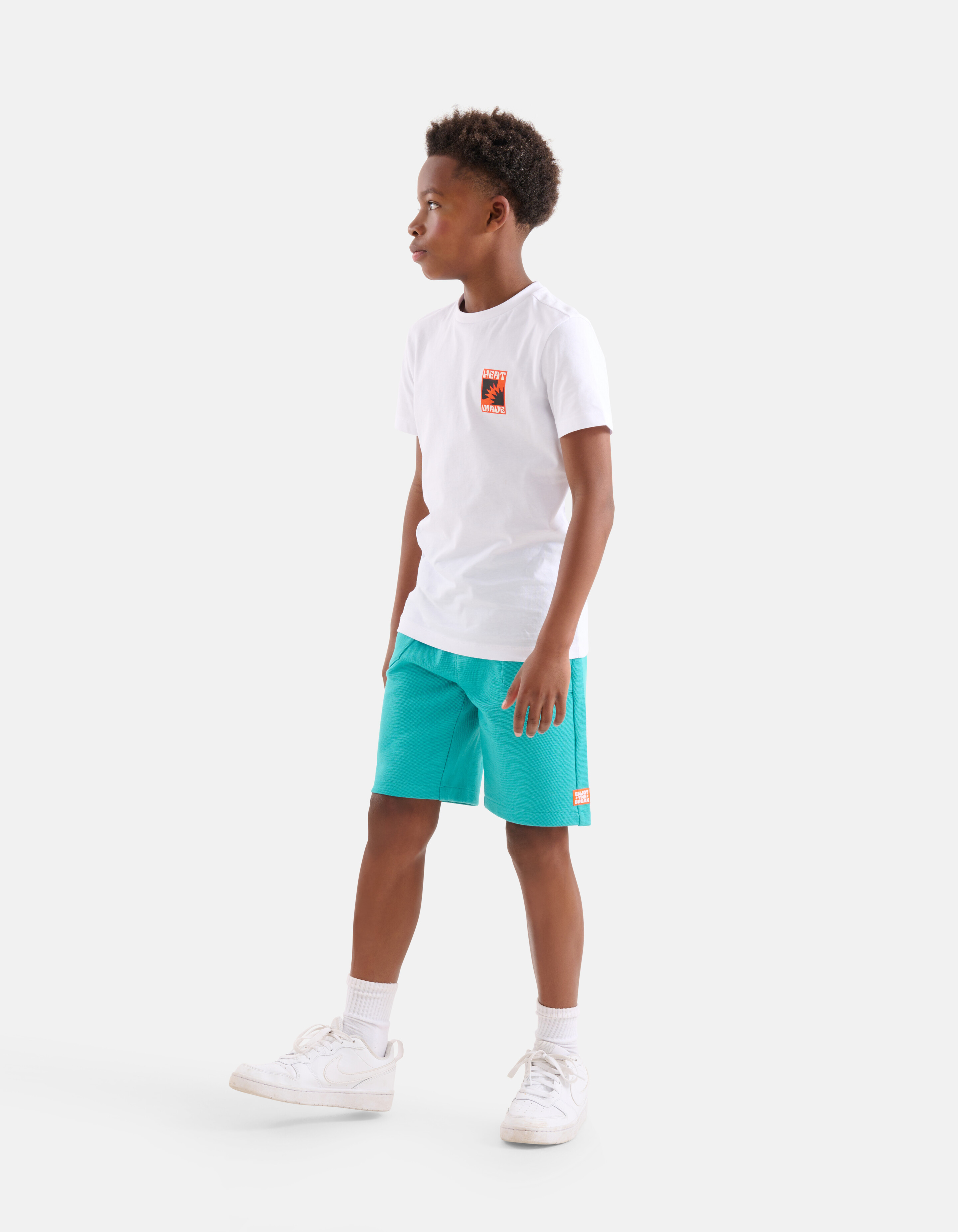 Structuur Short Blauw SHOEBY BOYS