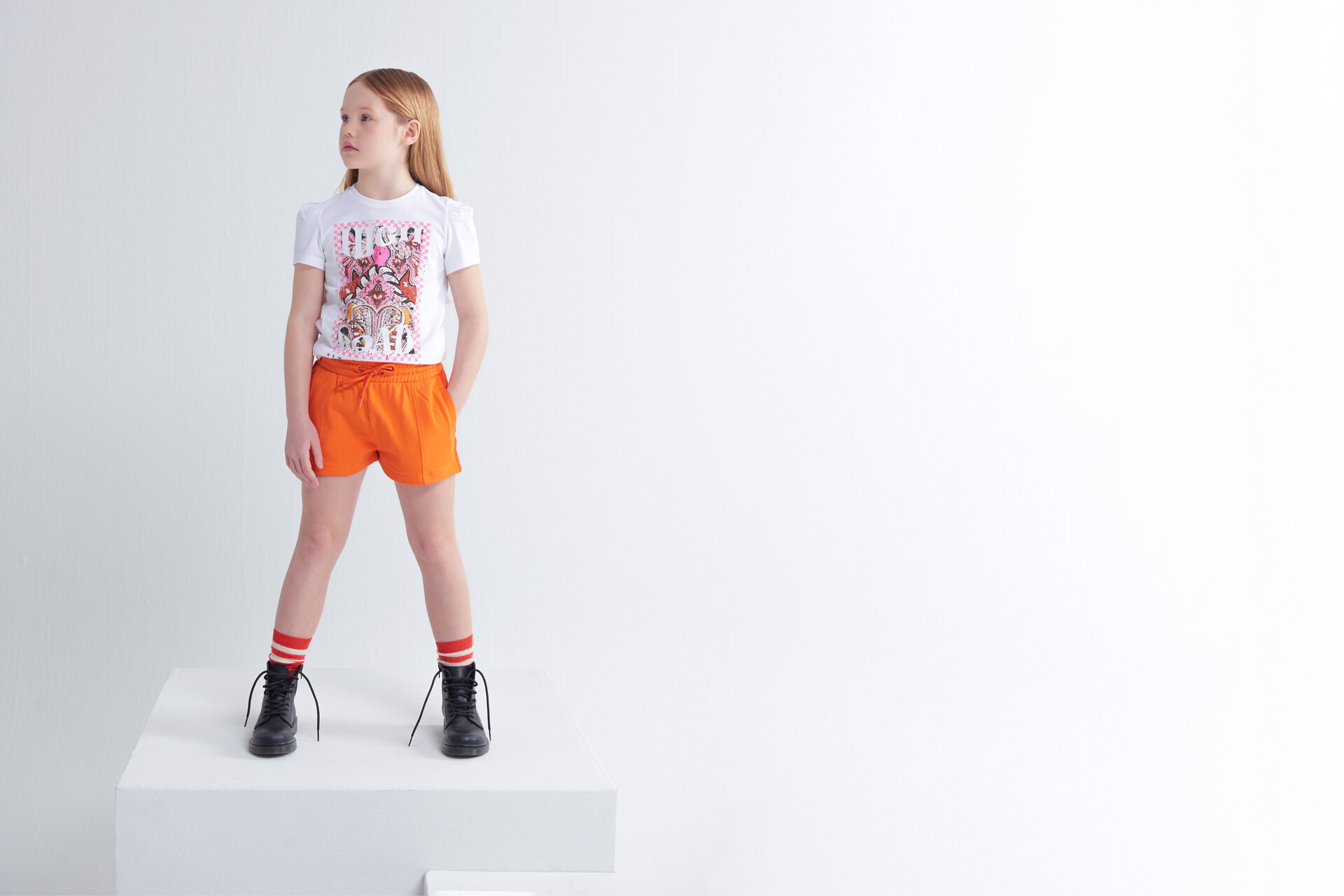 High Road Puff Sleeve T-shirt JILL&MITCH