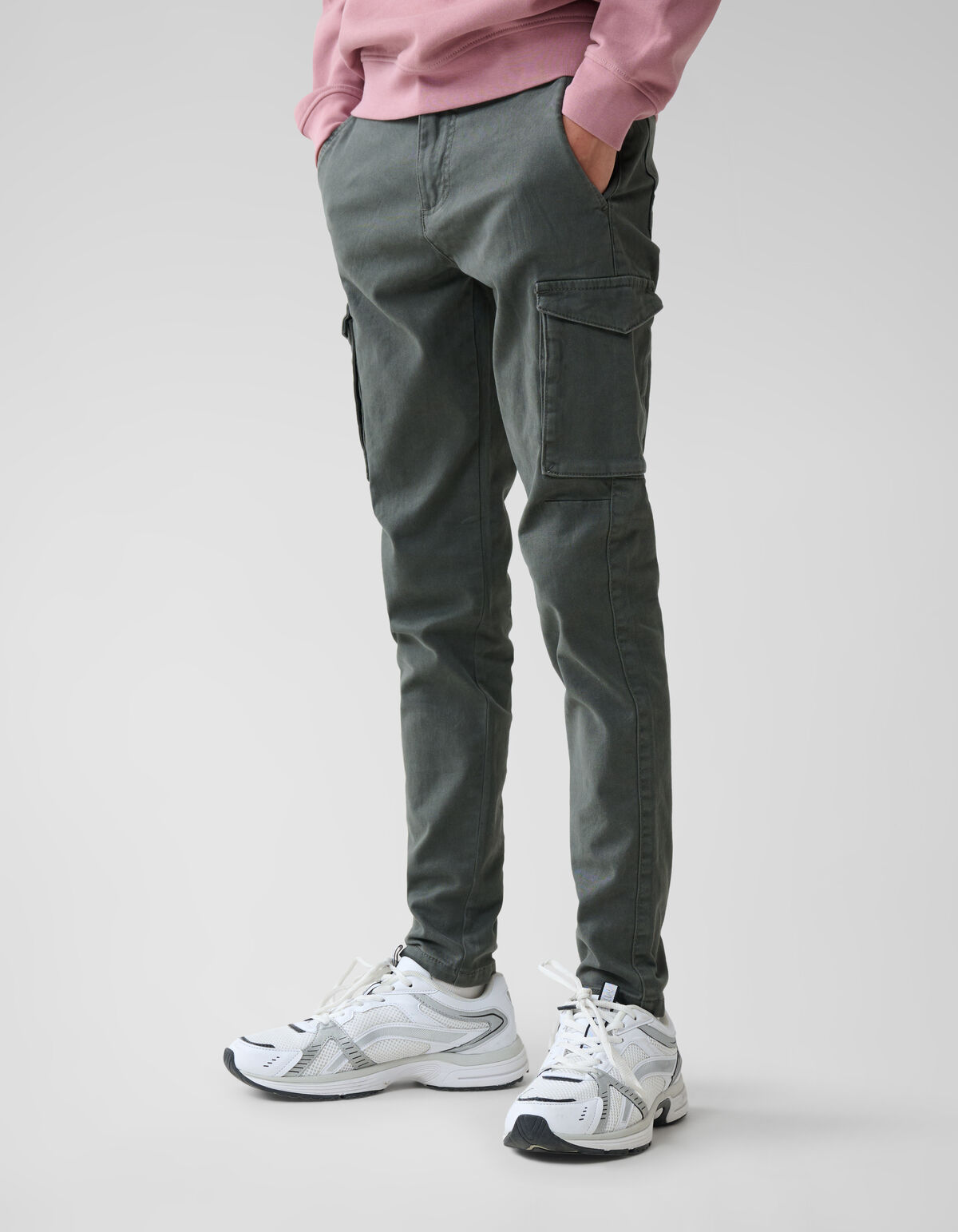 Cargo Broek Grijs SHOEBY BOYS