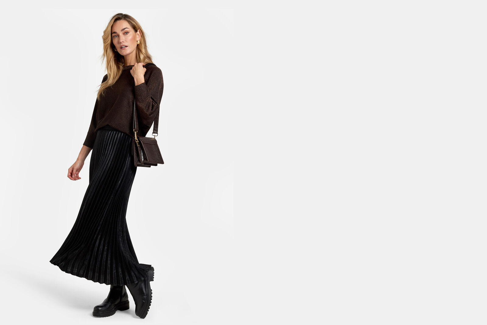 Glitter Batwing Trui