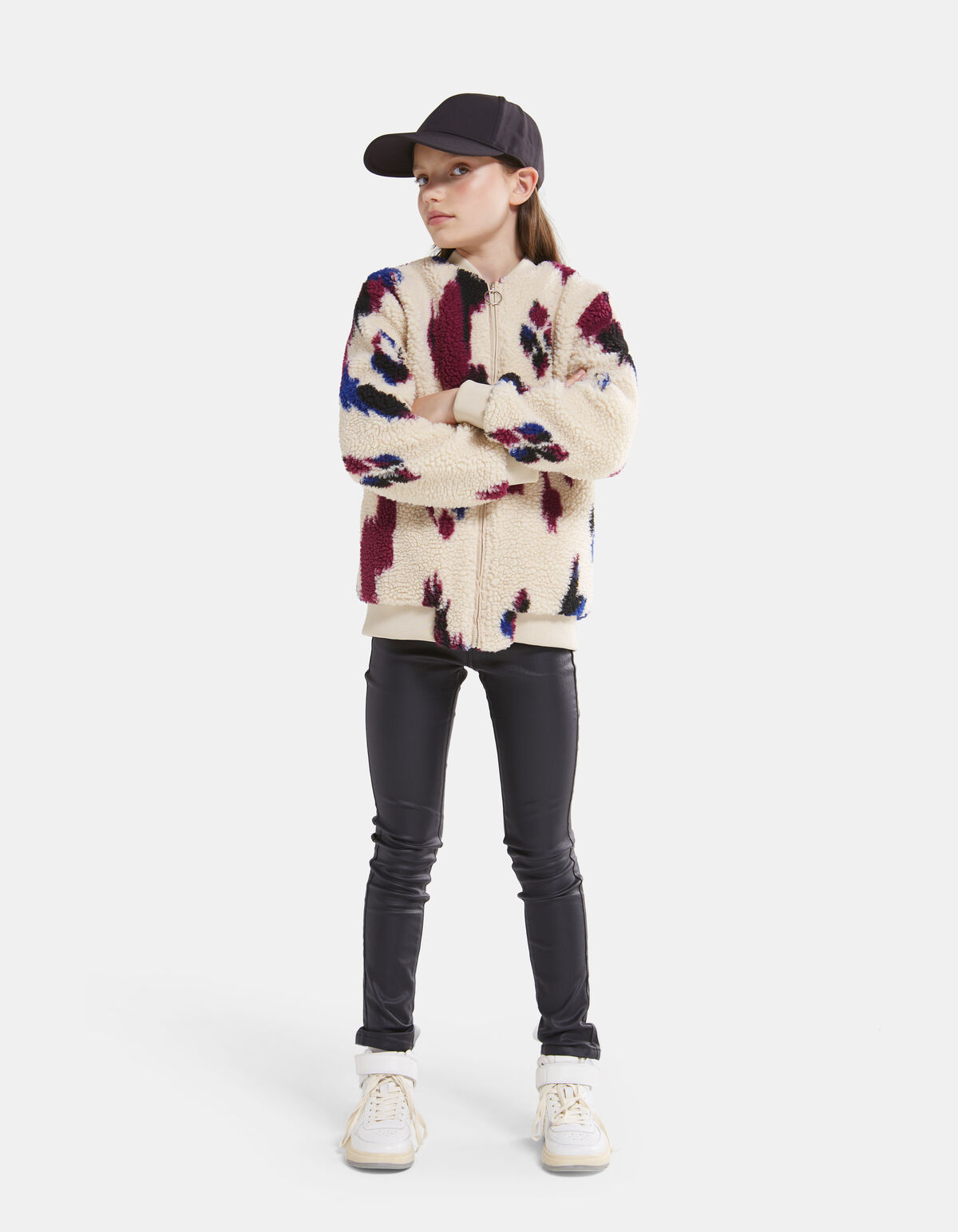 Ikat Fleece Jas SHOEBY GIRLS
