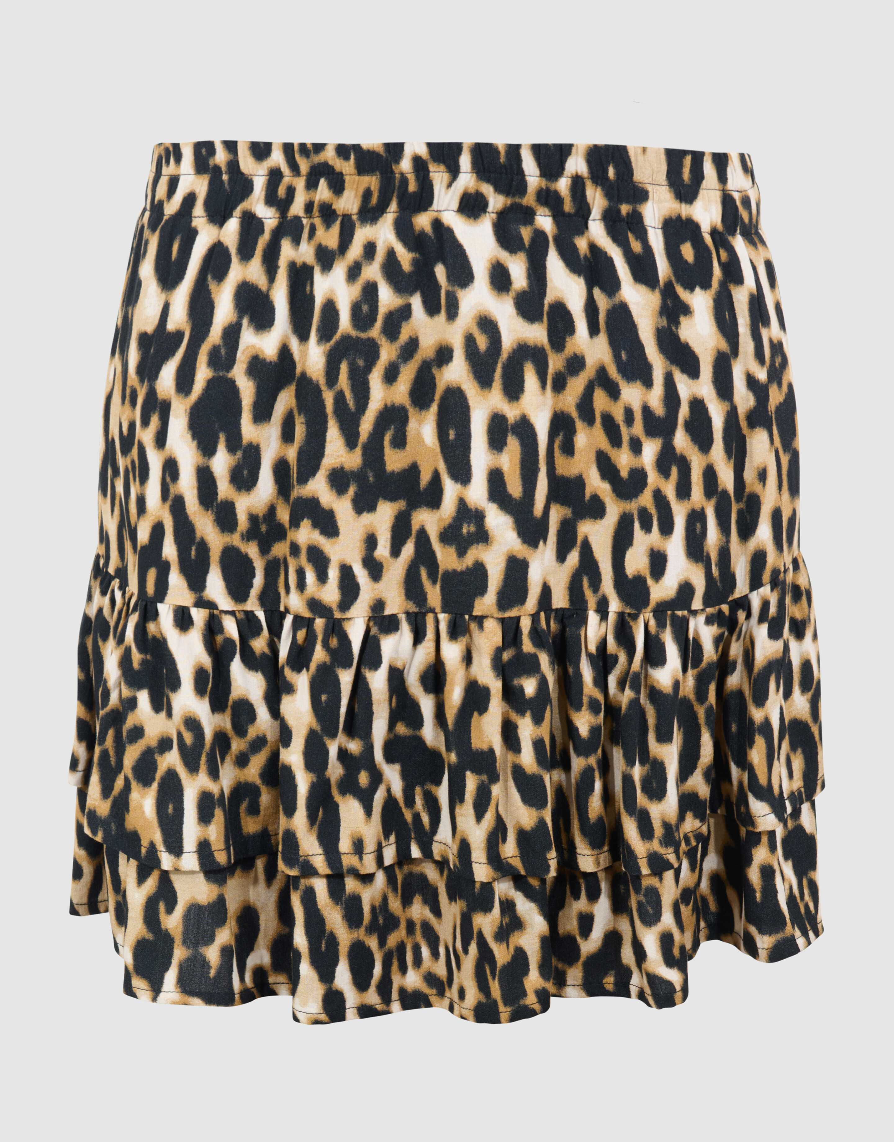 Star Leopard Mini Rok Lichtbruin SHOEBY GIRLS