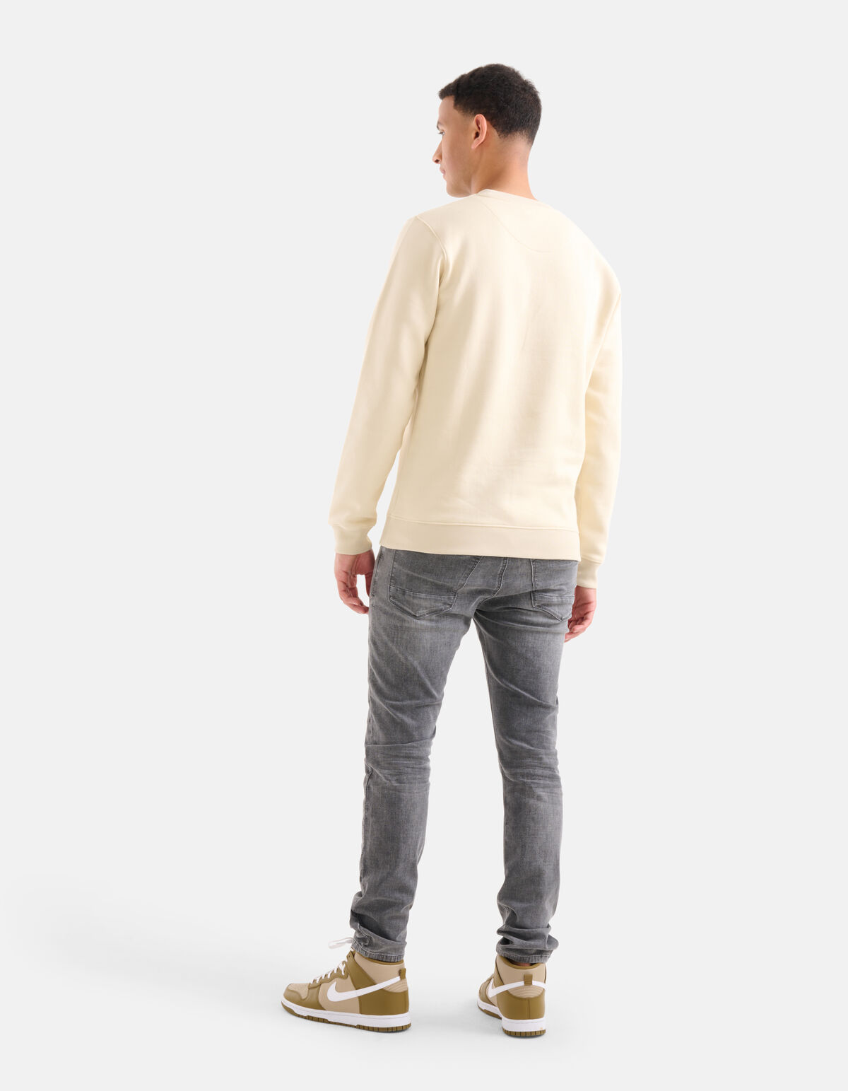 Cargo Crew Sweater Beige SHOEBY MEN