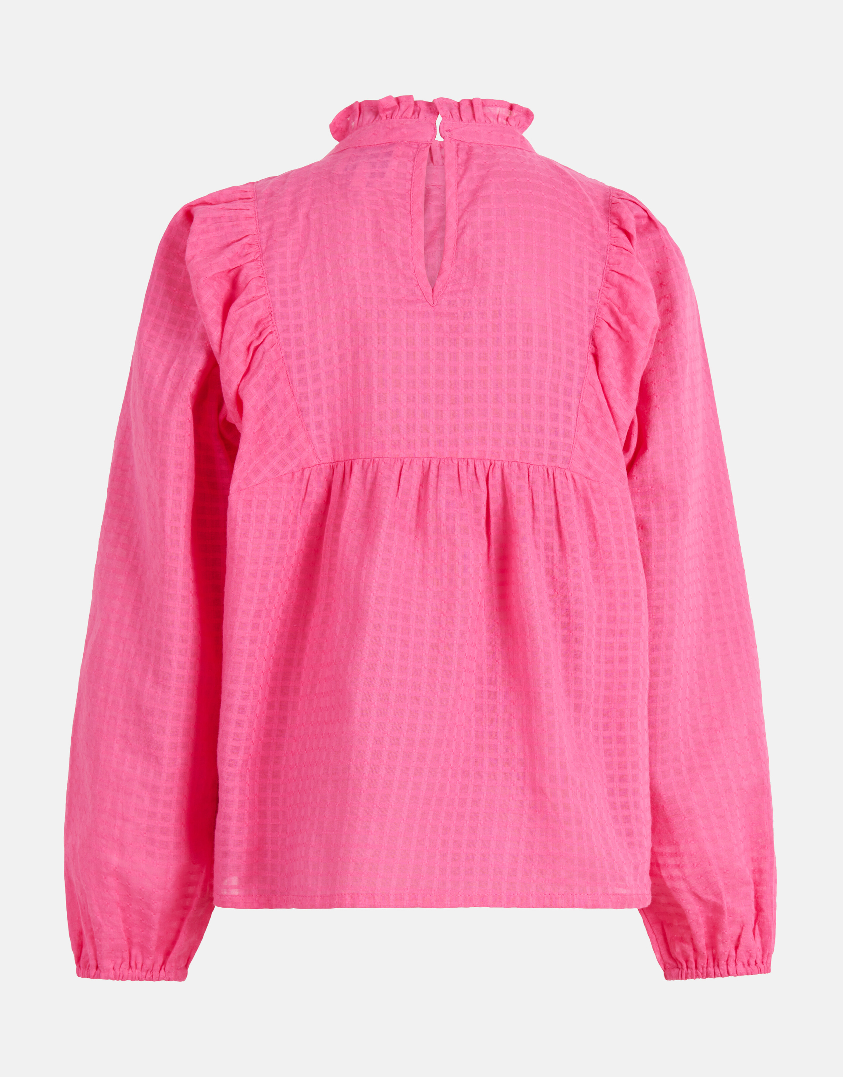 Tape Detail Blouse Roze SHOEBY GIRLS