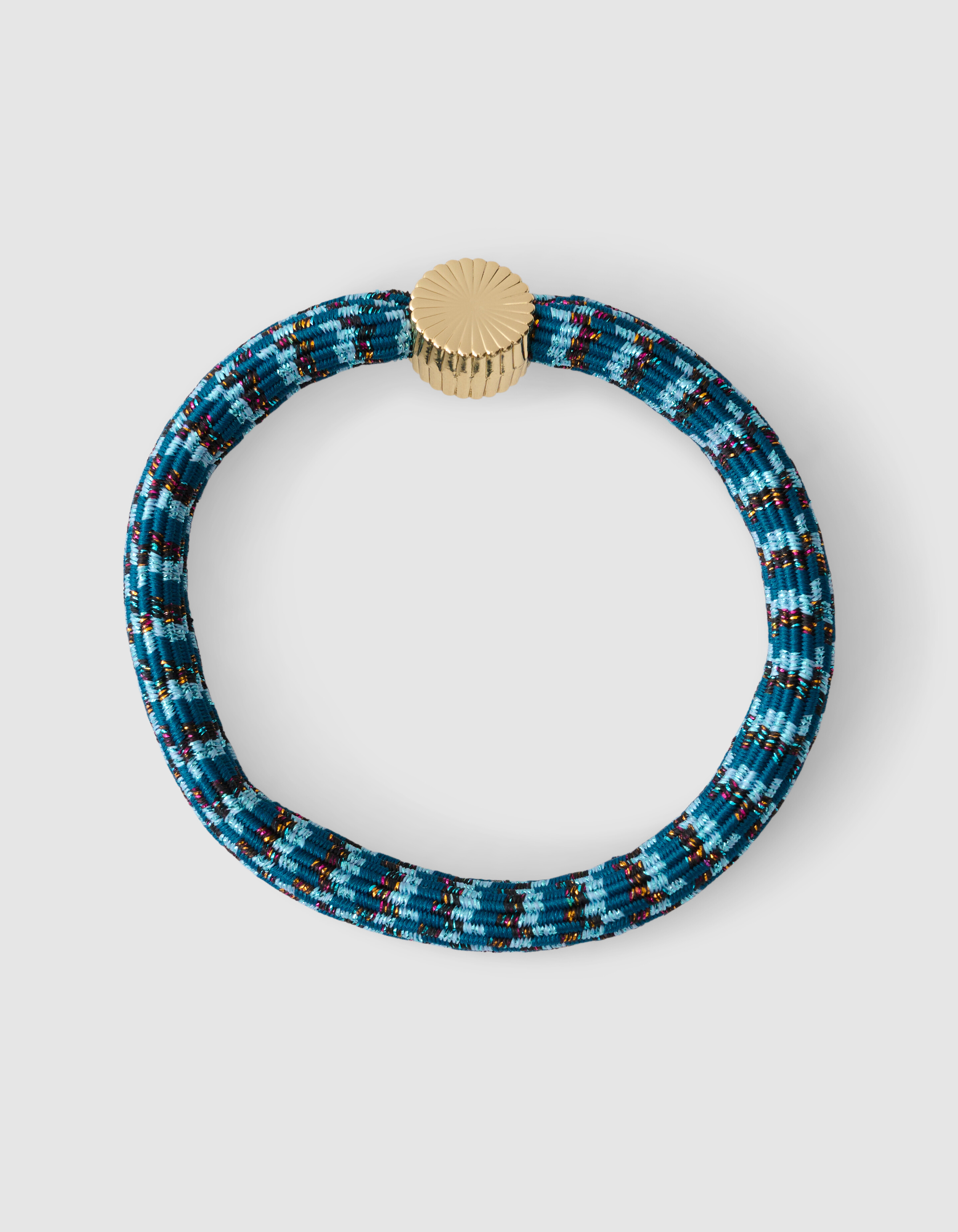 Charm Lurex Haarelastiek Donkerblauw SHOEBY ACCESSOIRES