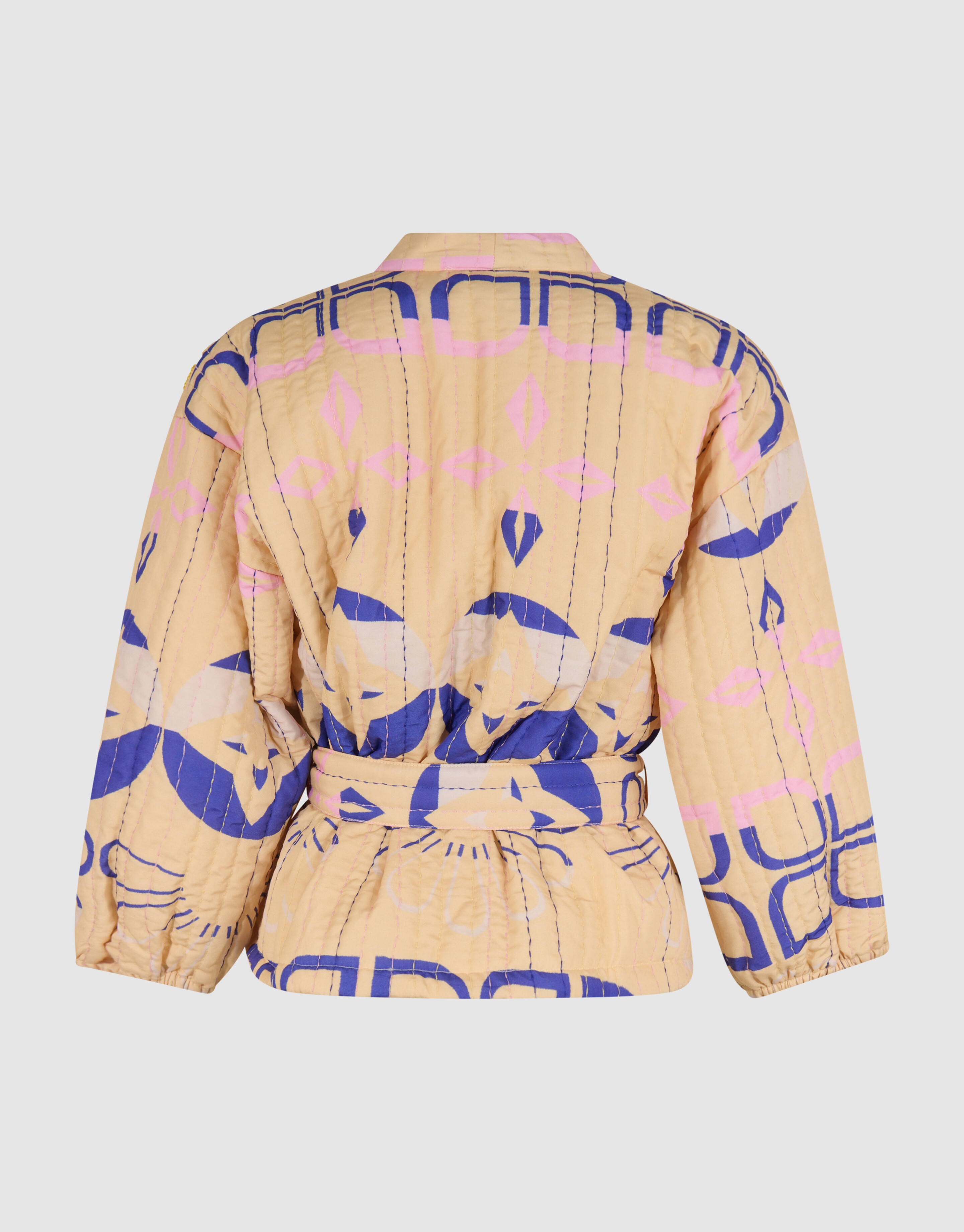 Artwork Kimono Jacket Geel SHOEBY WOMEN