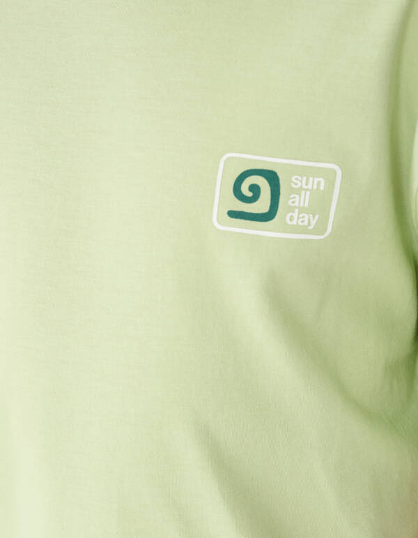 Green Wave T-shirt Lichtgroen SHOEBY BOYS