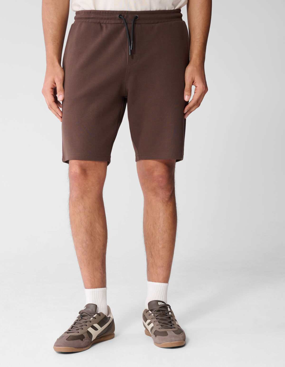 Pique Short Donkerbruin SHOEBY MEN