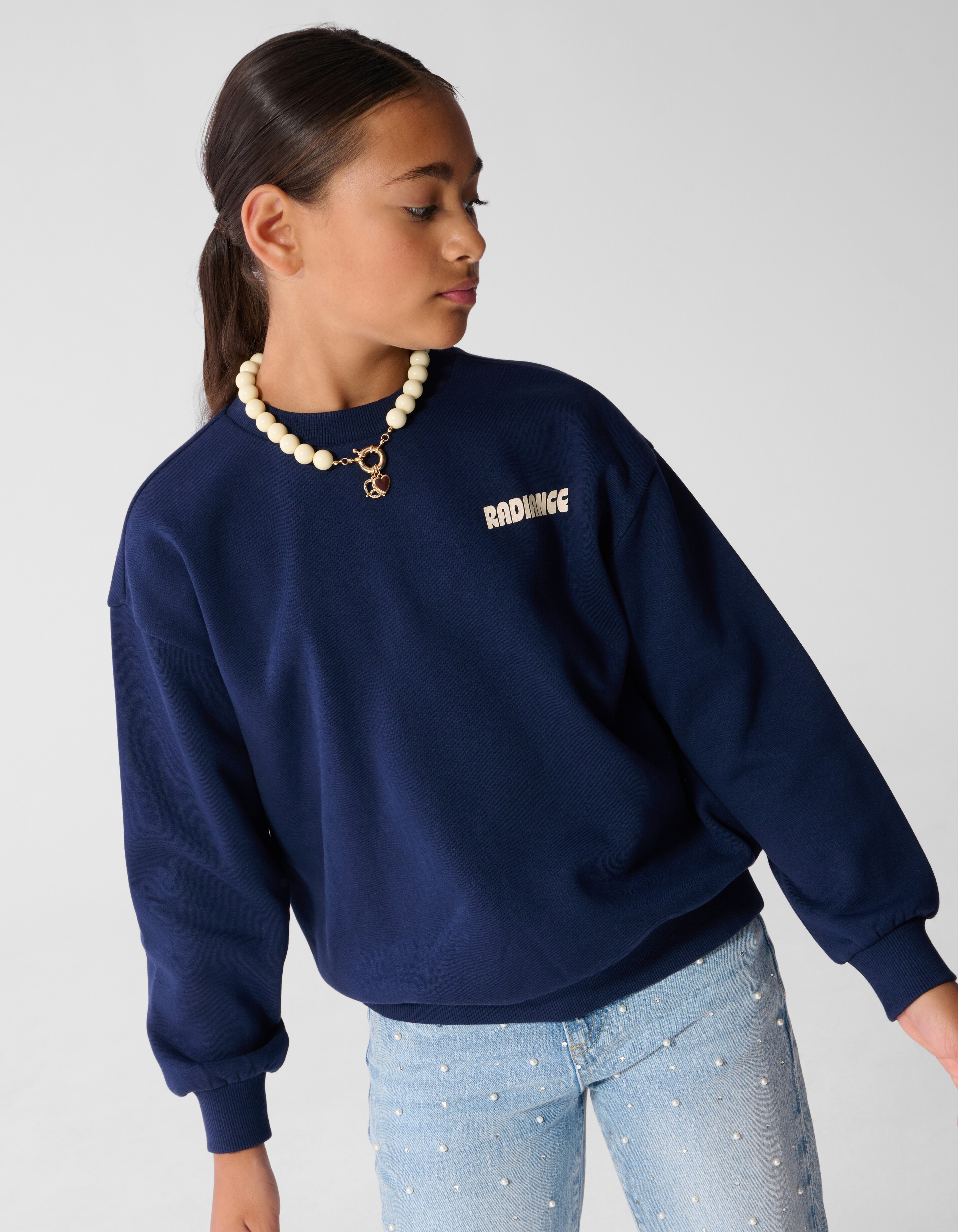 Radiance Sweater Donkerblauw SHOEBY GIRLS