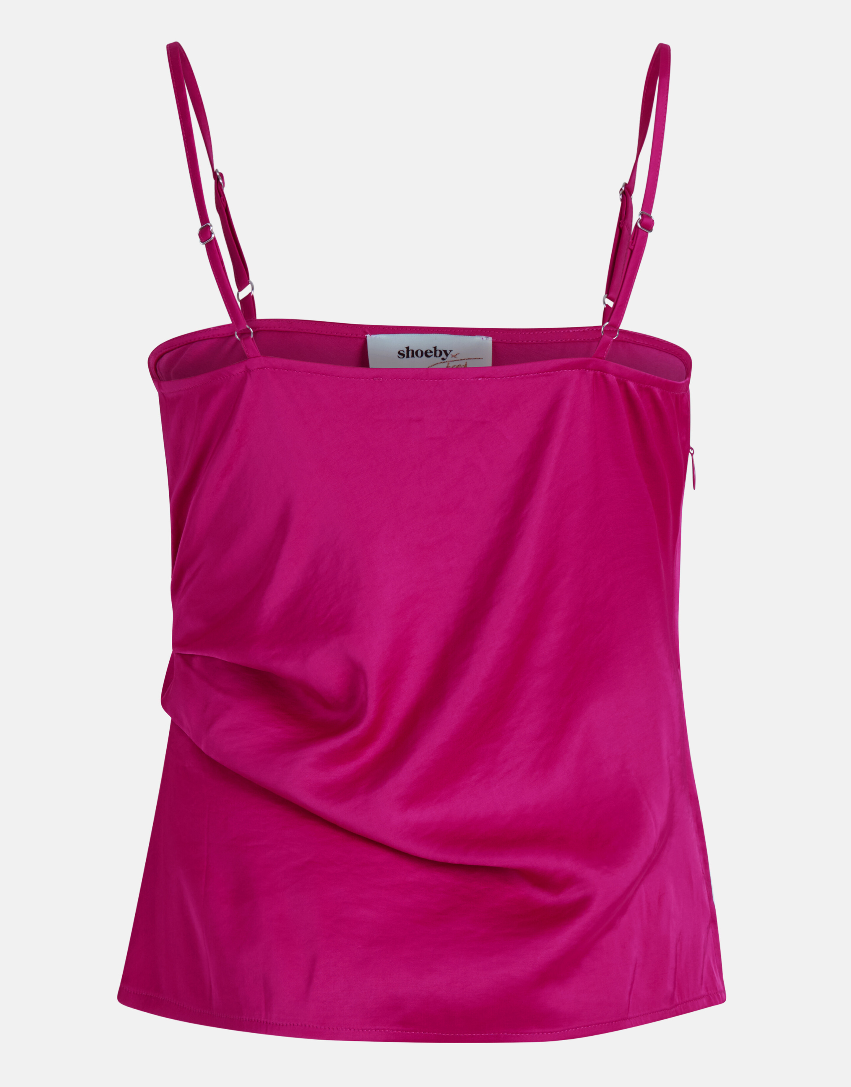 Satijnen Singlet Donkerroze SHOEBY WOMEN