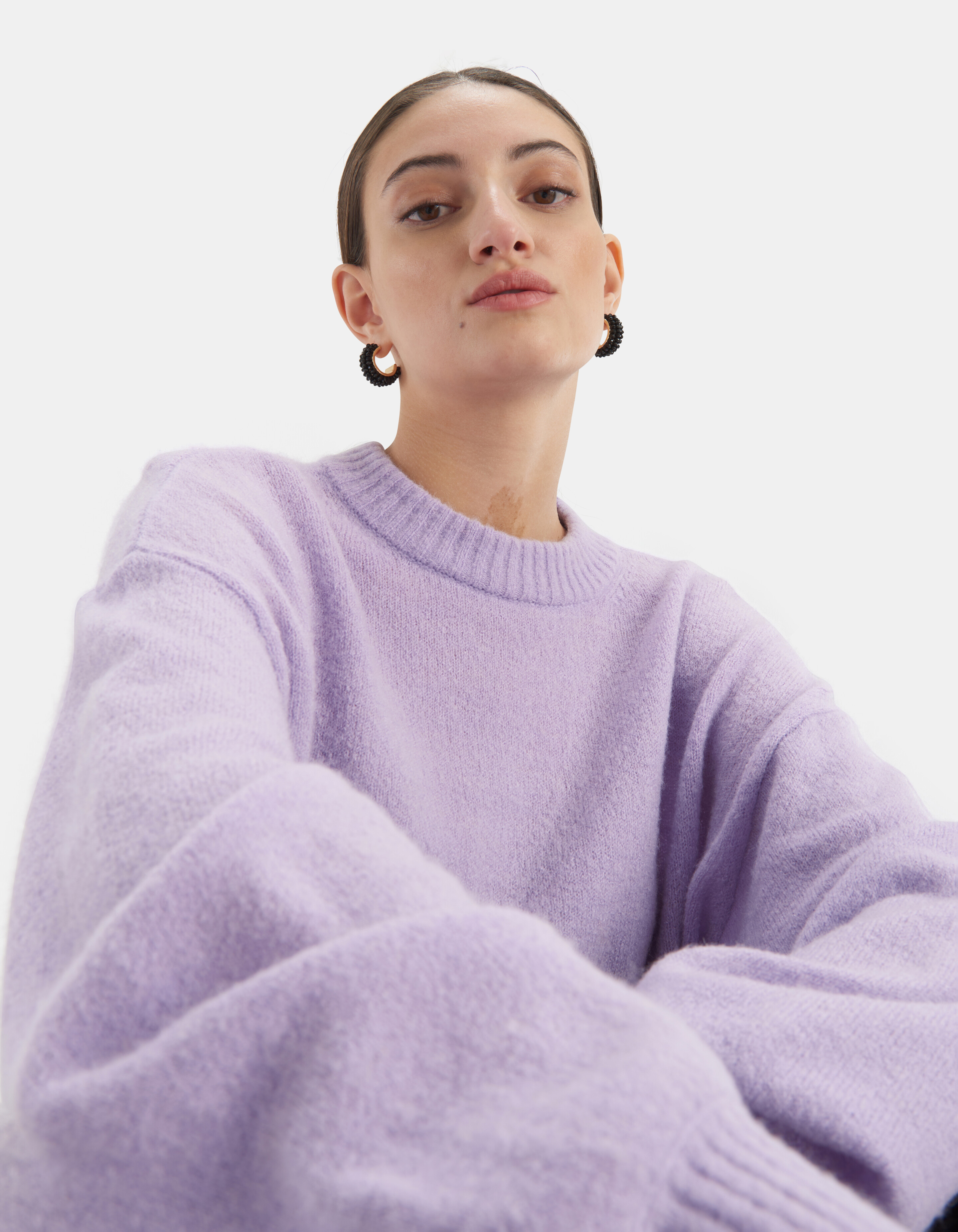 Plain Knit Pullover EKSEPT