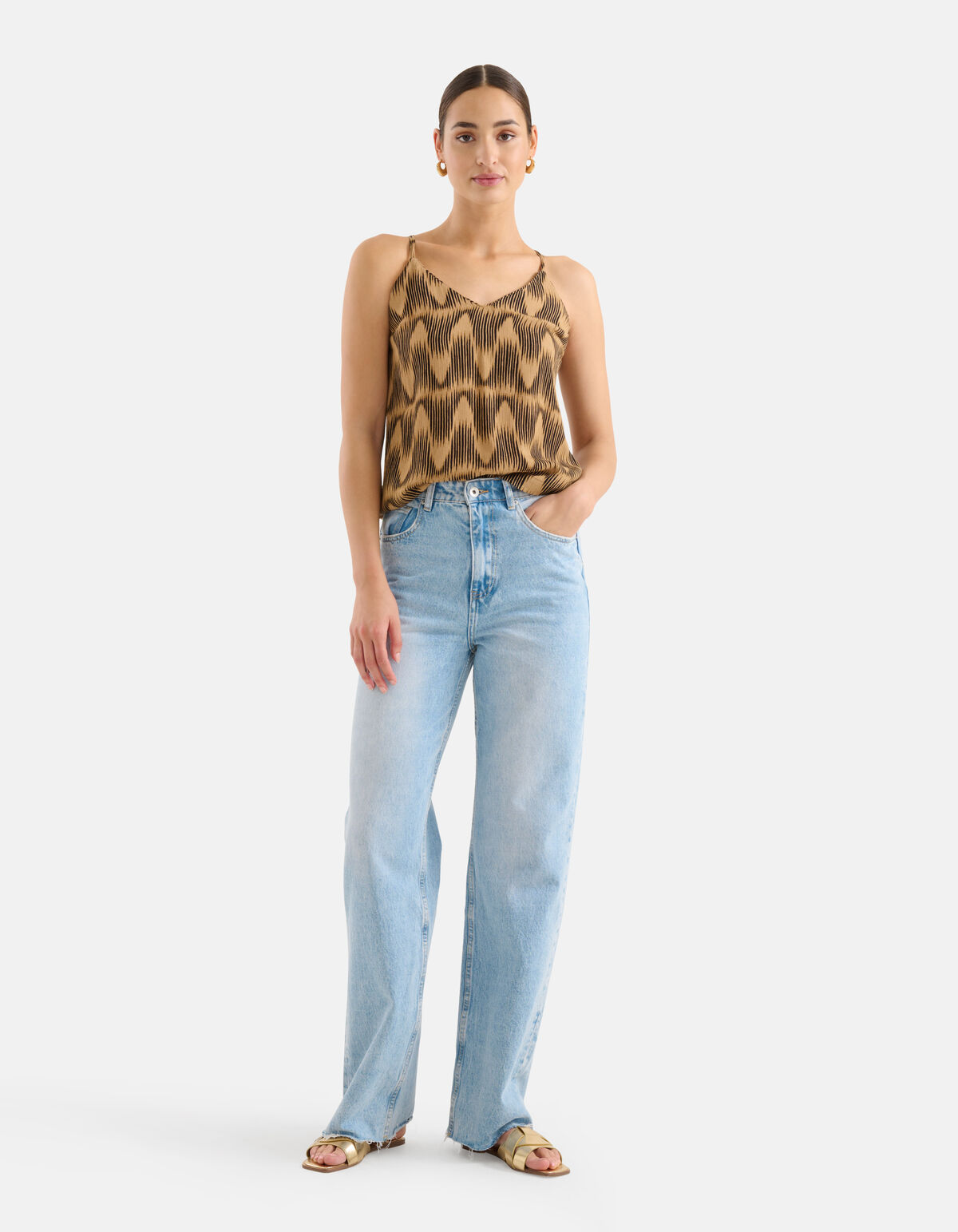 Crinkle Singlet Bruin SHOEBY WOMEN