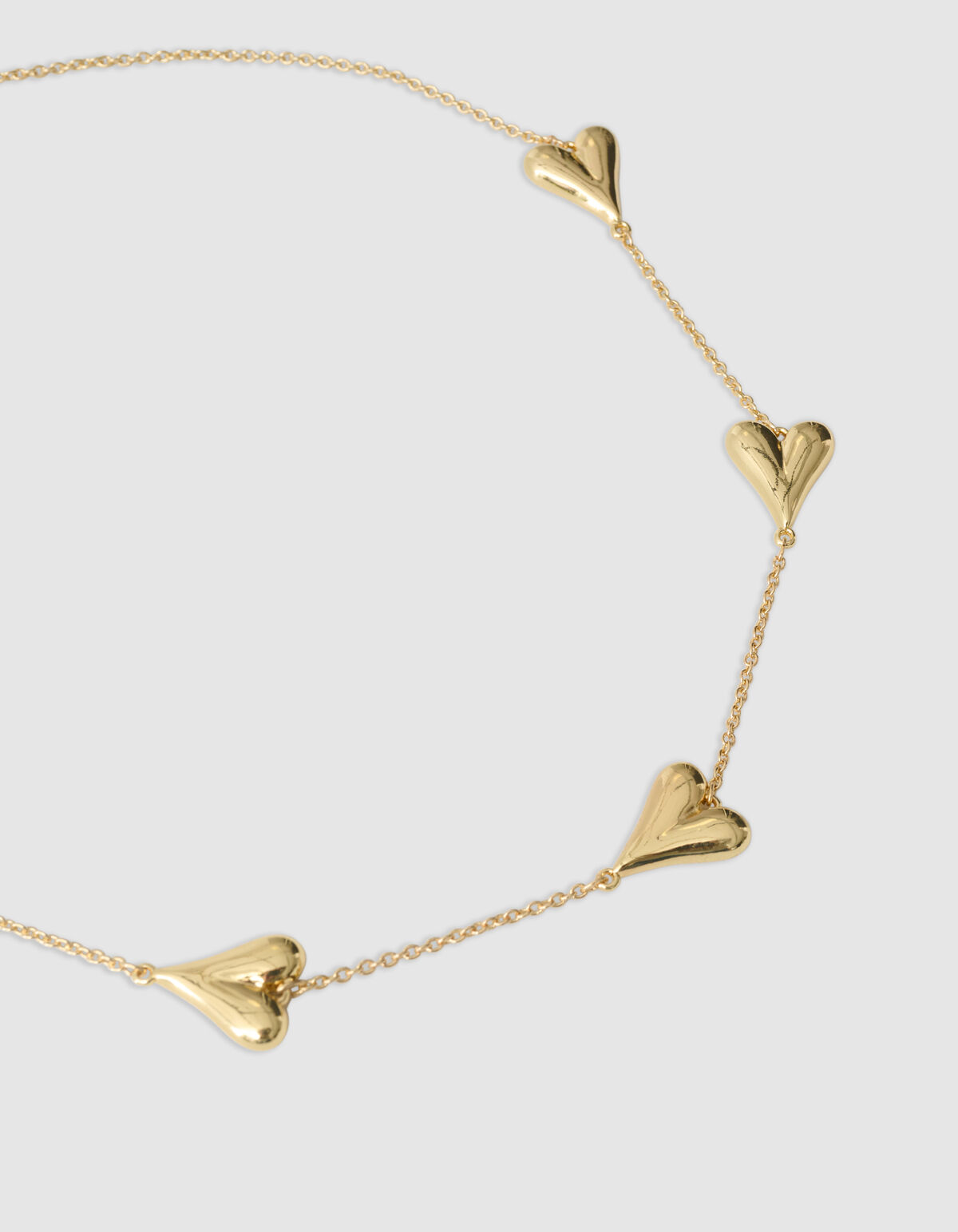 Heart Ketting Goud SHOEBY ACCESSOIRES