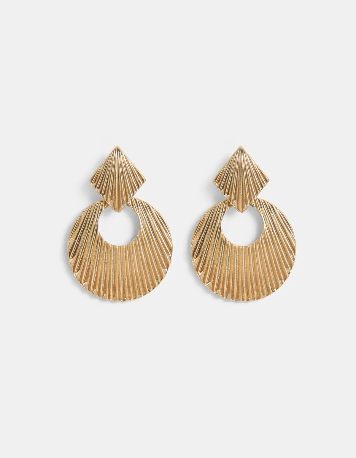 Gold Lined Oorbellen SHOEBY ACCESSOIRES