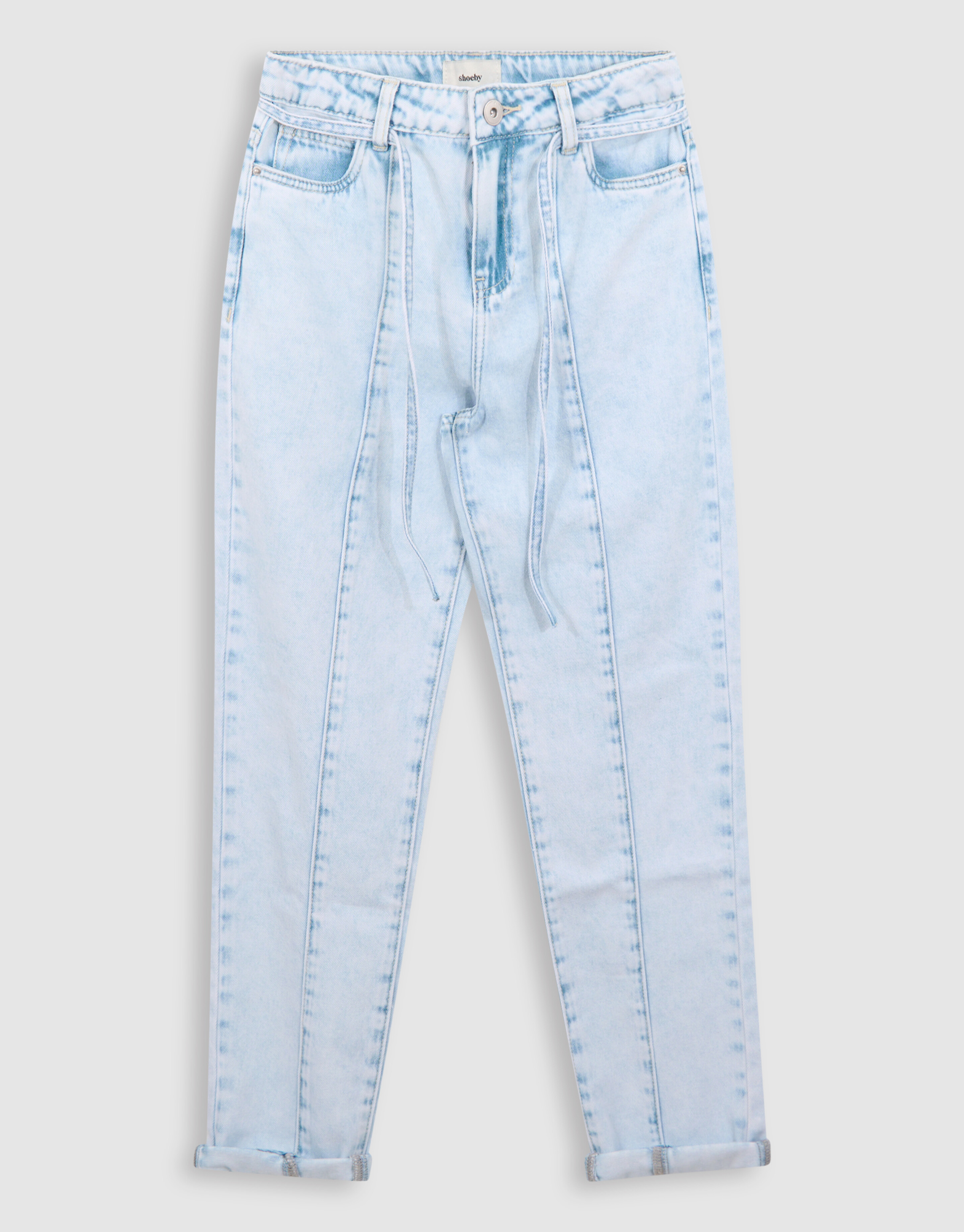 Mom Jeans Lichtblauw SHOEBY GIRLS
