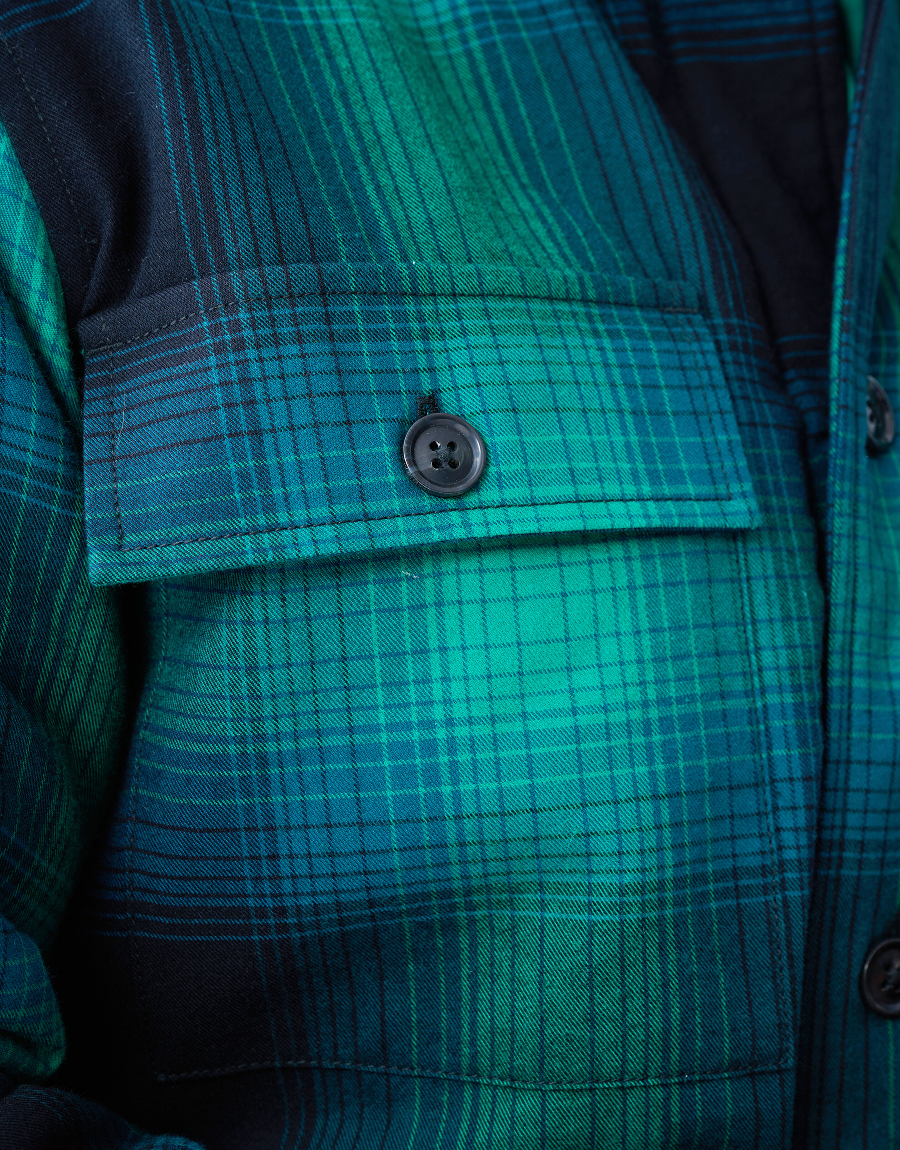 Ruiten Padded Overshirt Groen SHOEBY MEN