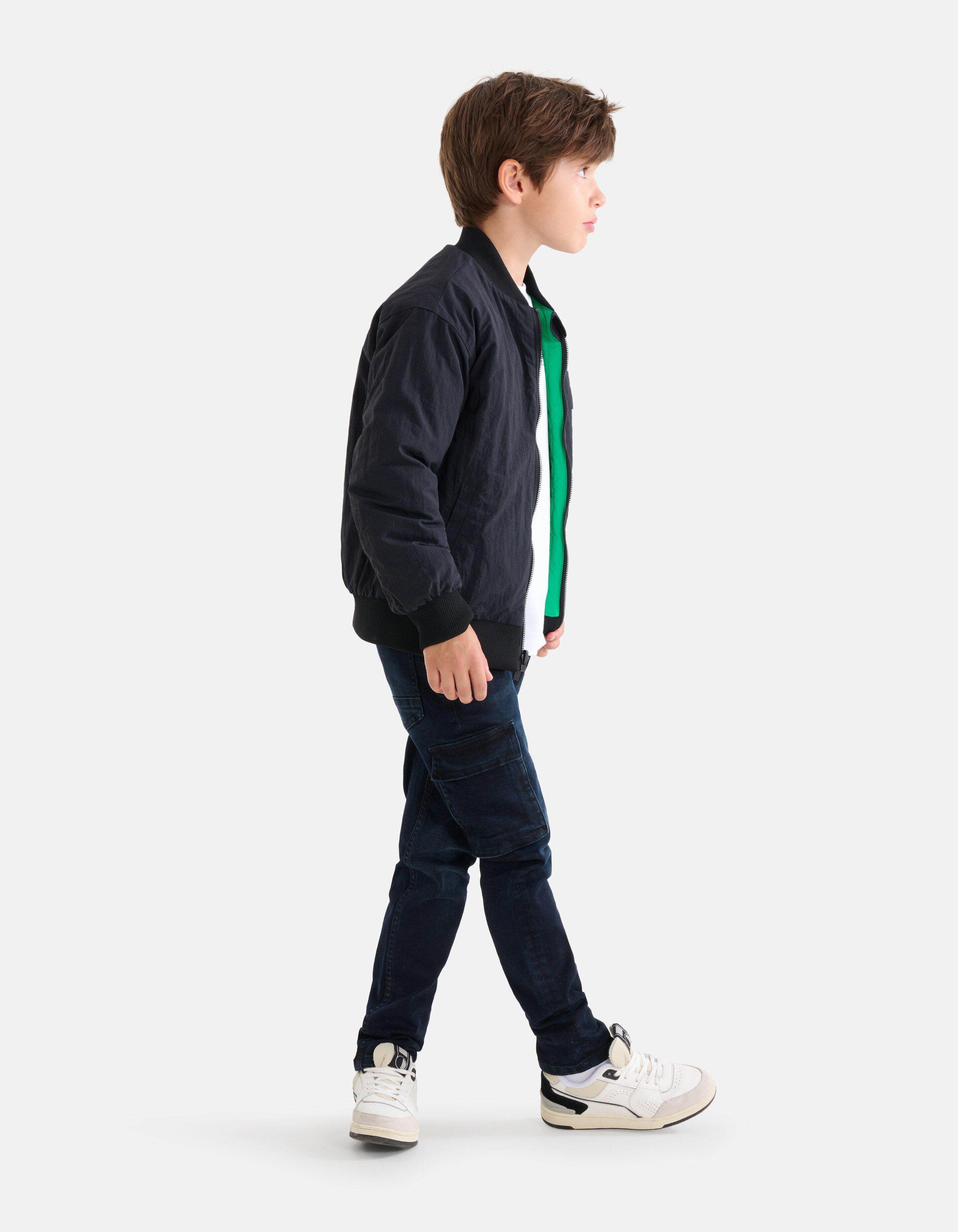 Reversible Jack Groen/Zwart SHOEBY BOYS