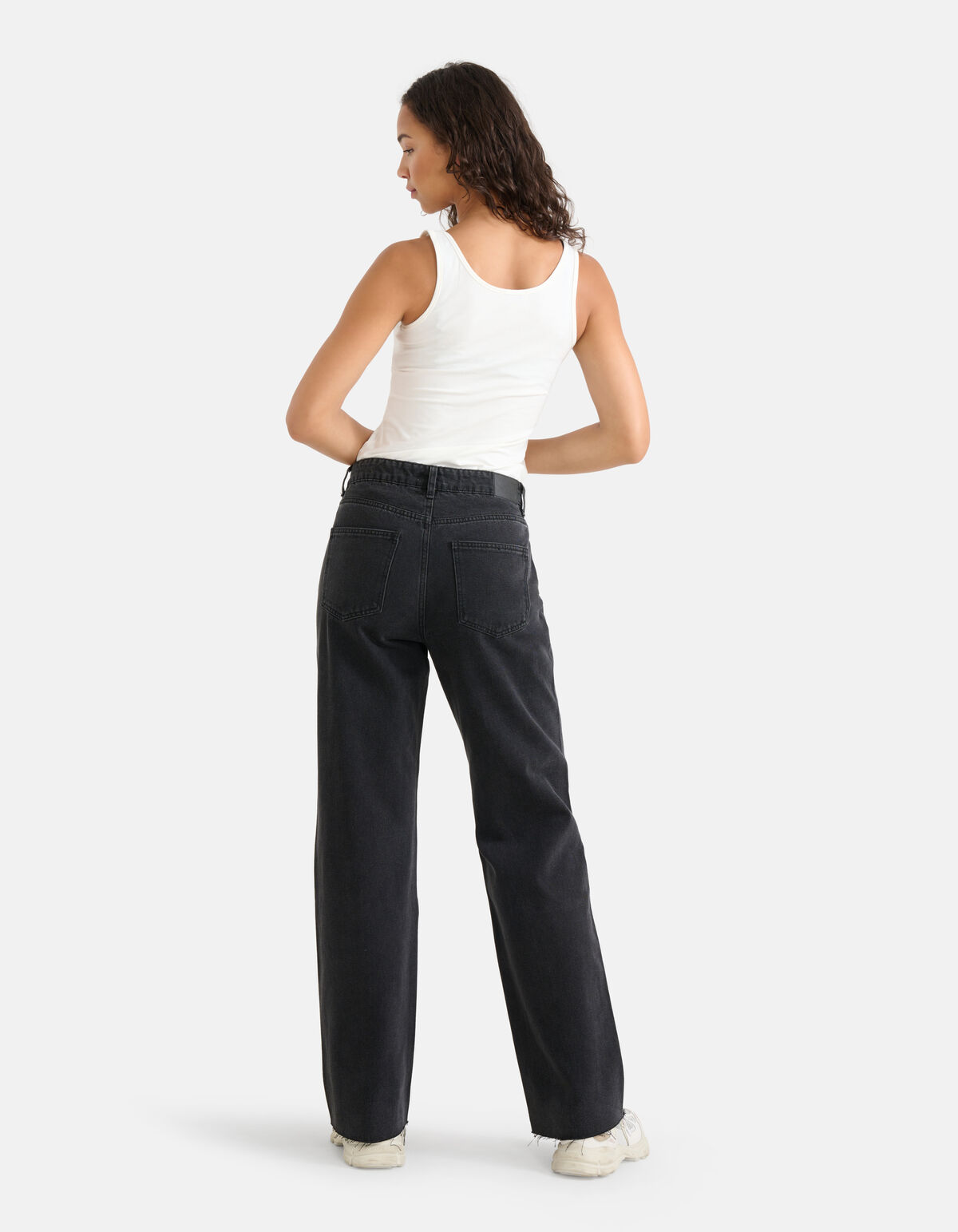 Basis Tanktop Gebroken Wit Eksept