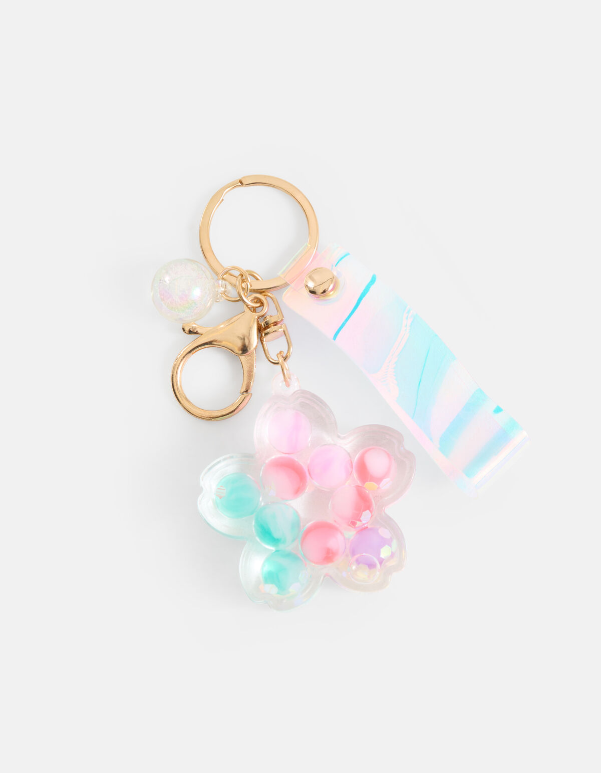 Bloemen Sleutelhanger Roze SHOEBY ACCESSOIRES