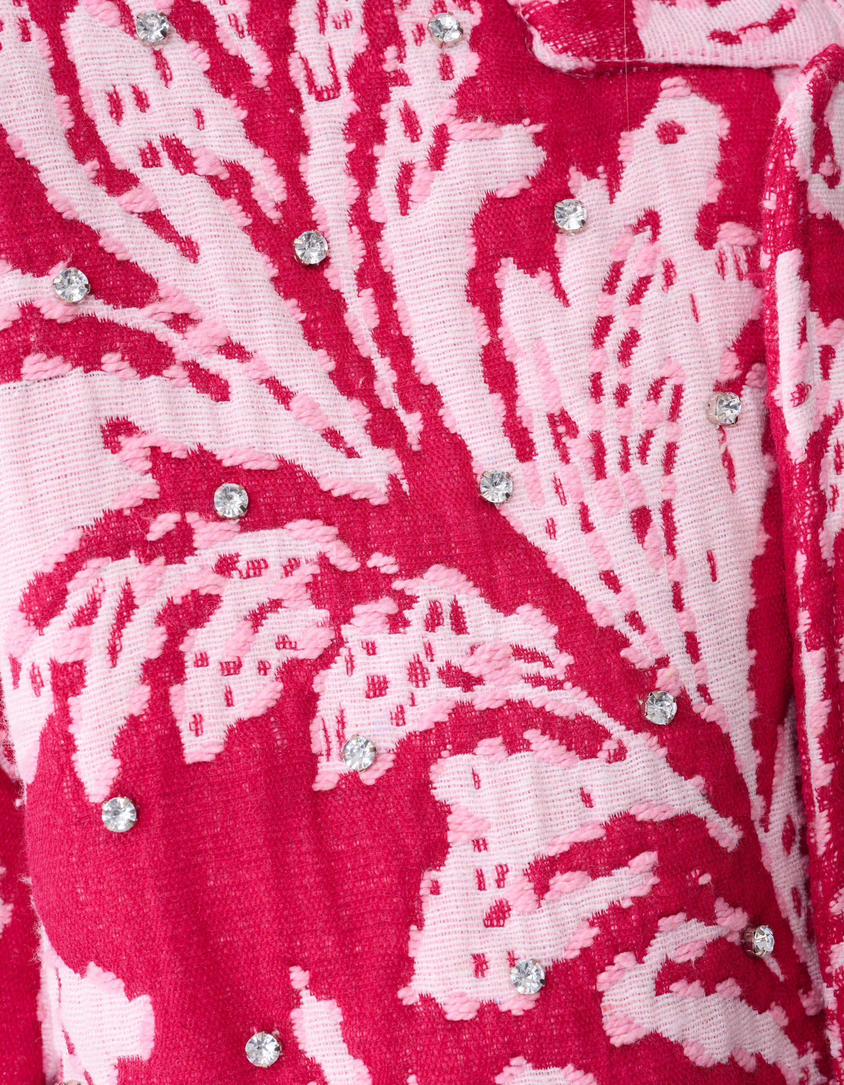 Oversized Jacquard Bomber Jack Roze SHOEBY WOMEN