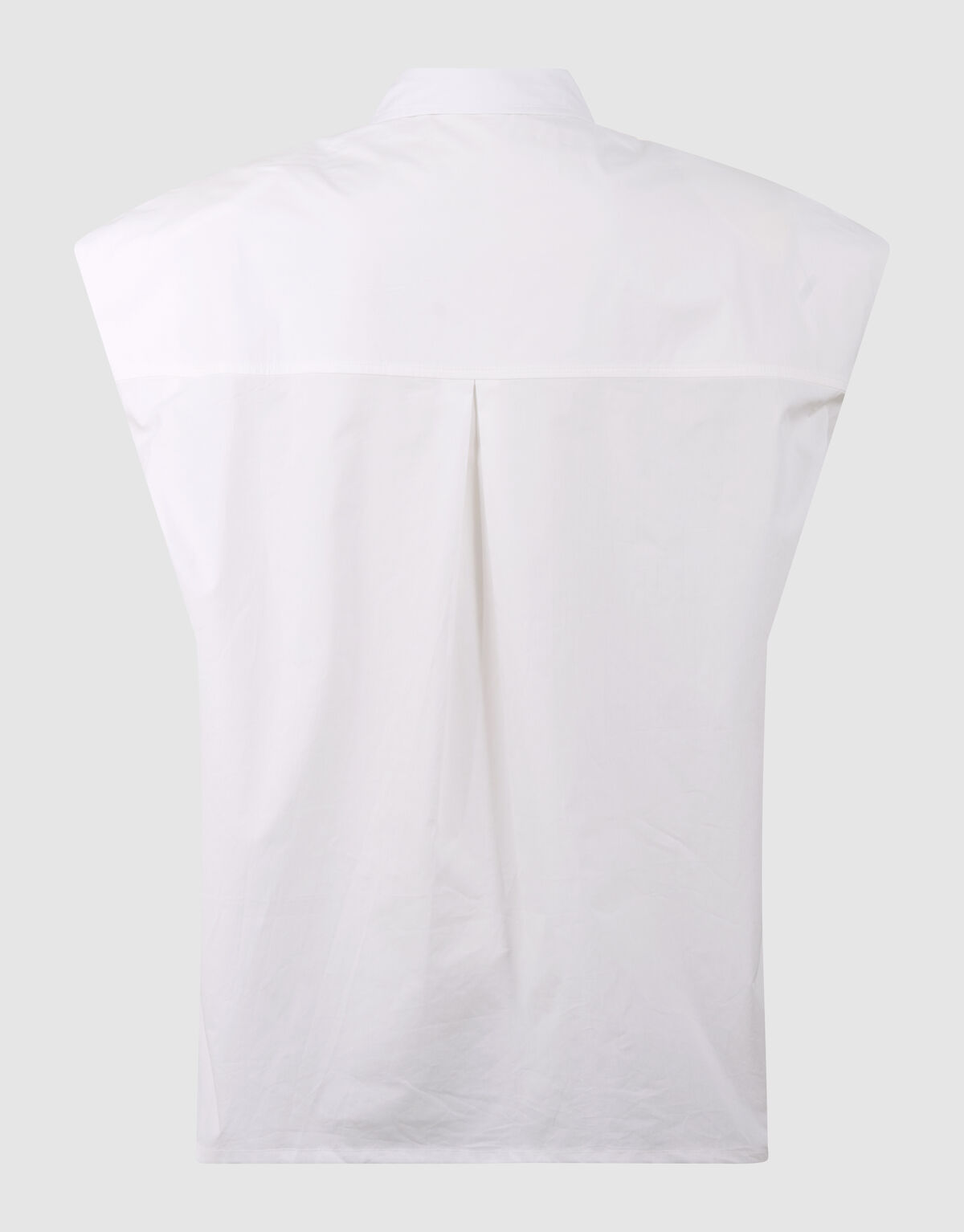 Strass Poplin Blouse Wit SHOEBY WOMEN