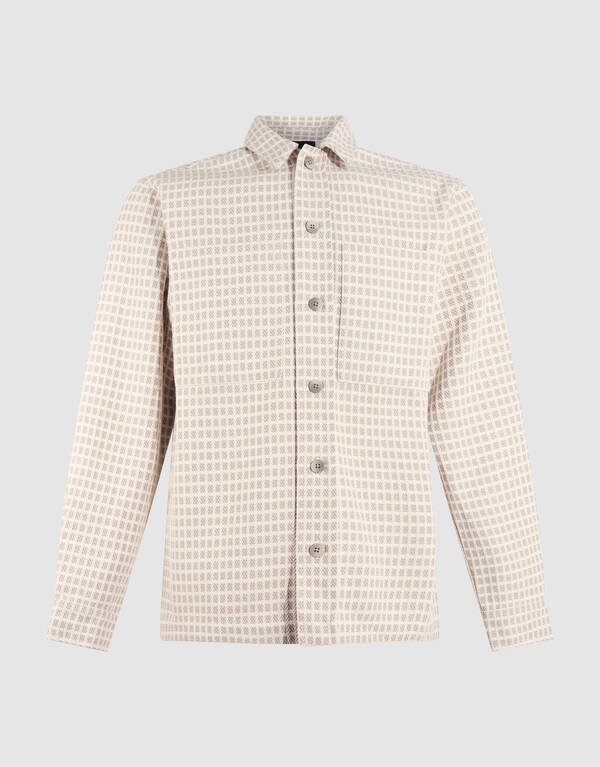 Block Overshirt Lichtbruin SHOEBY MEN
