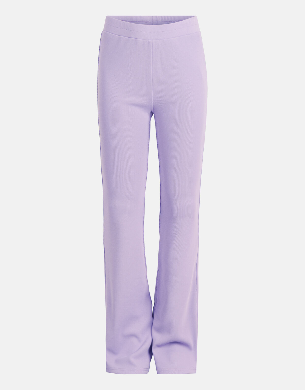 Rib Flared Legging Paars SHOEBY GIRLS